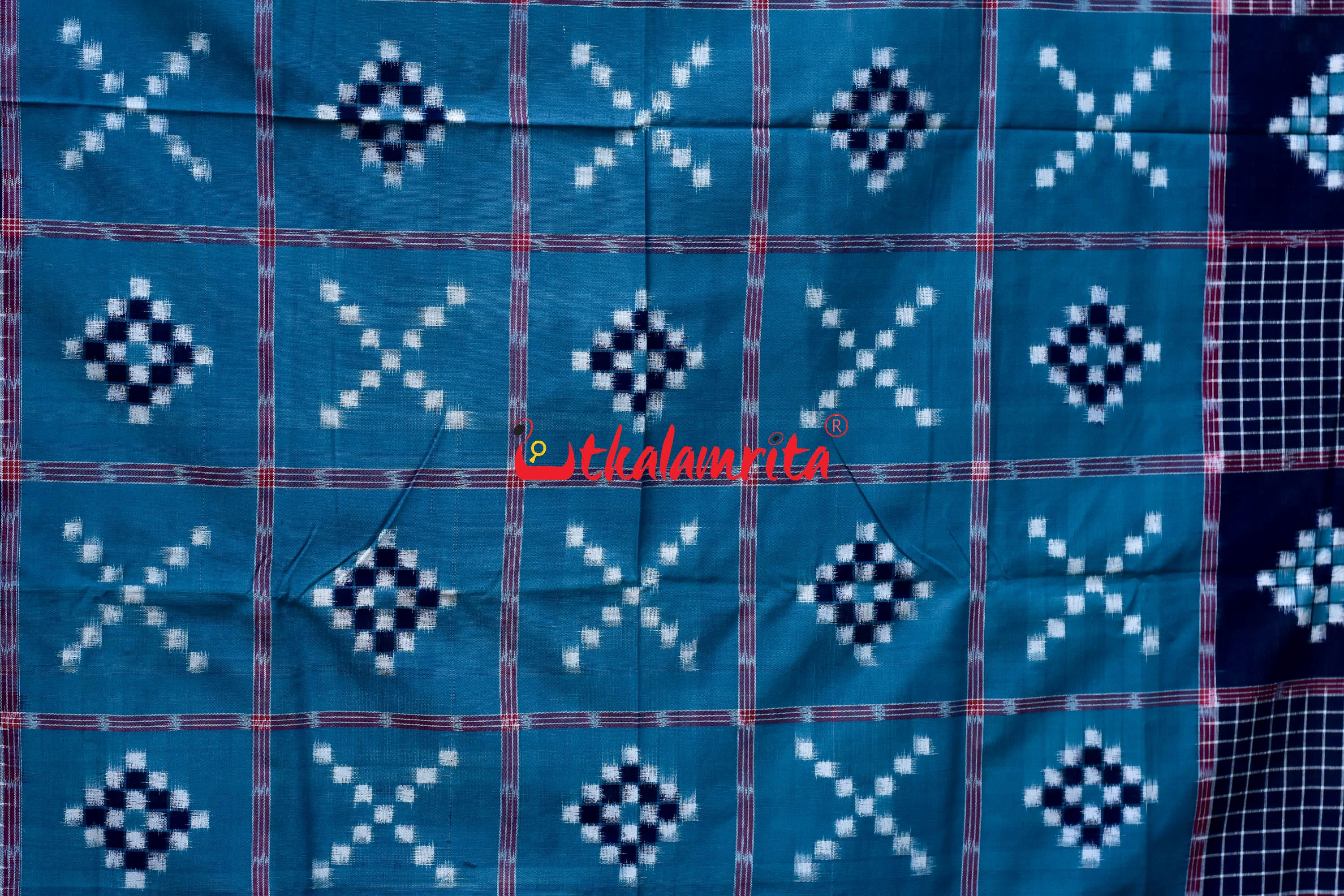 Fortnum Green with Black Checks Pasapali Bedsheet