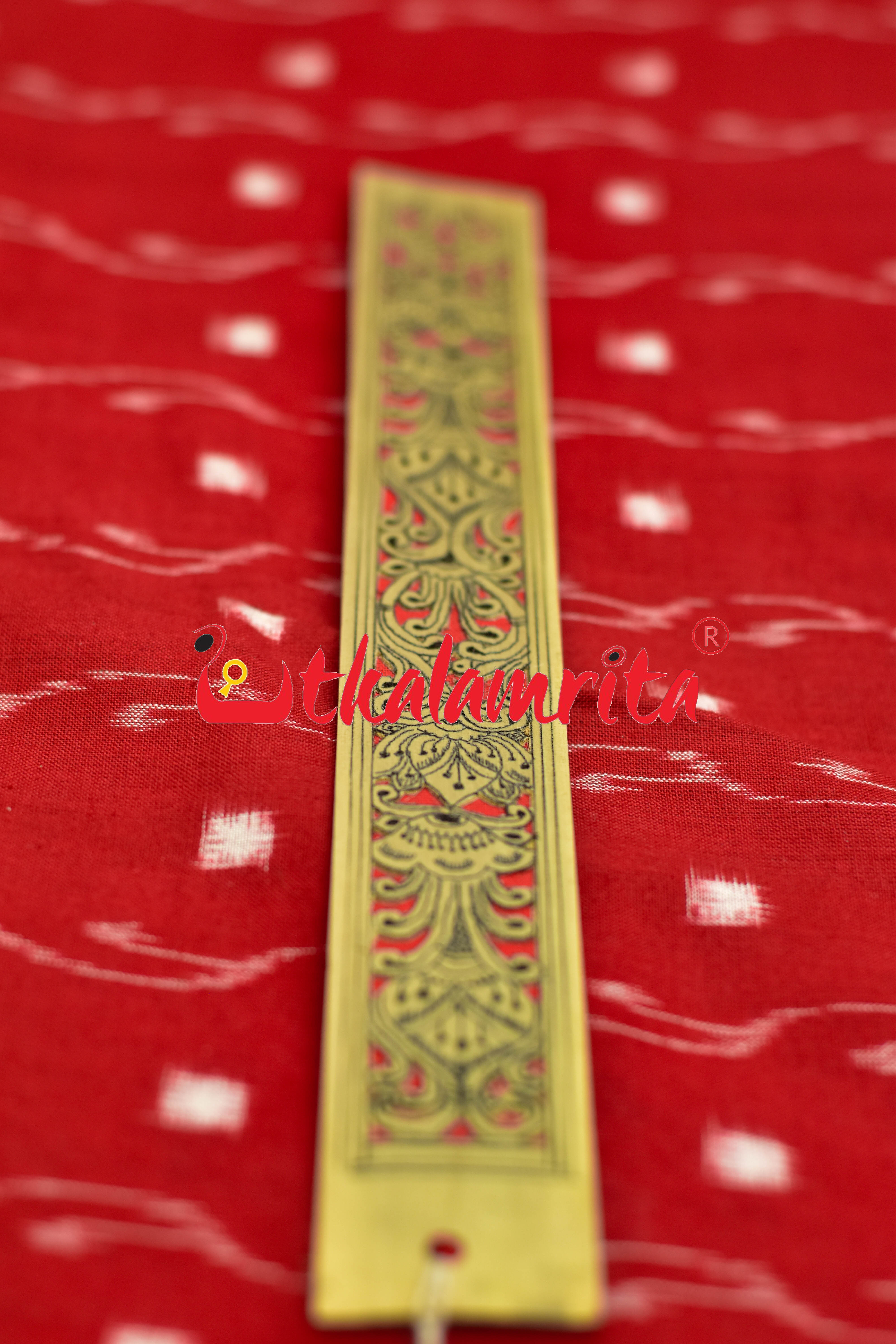 Orange Lotus Jharna (Talapatra Bookmark)