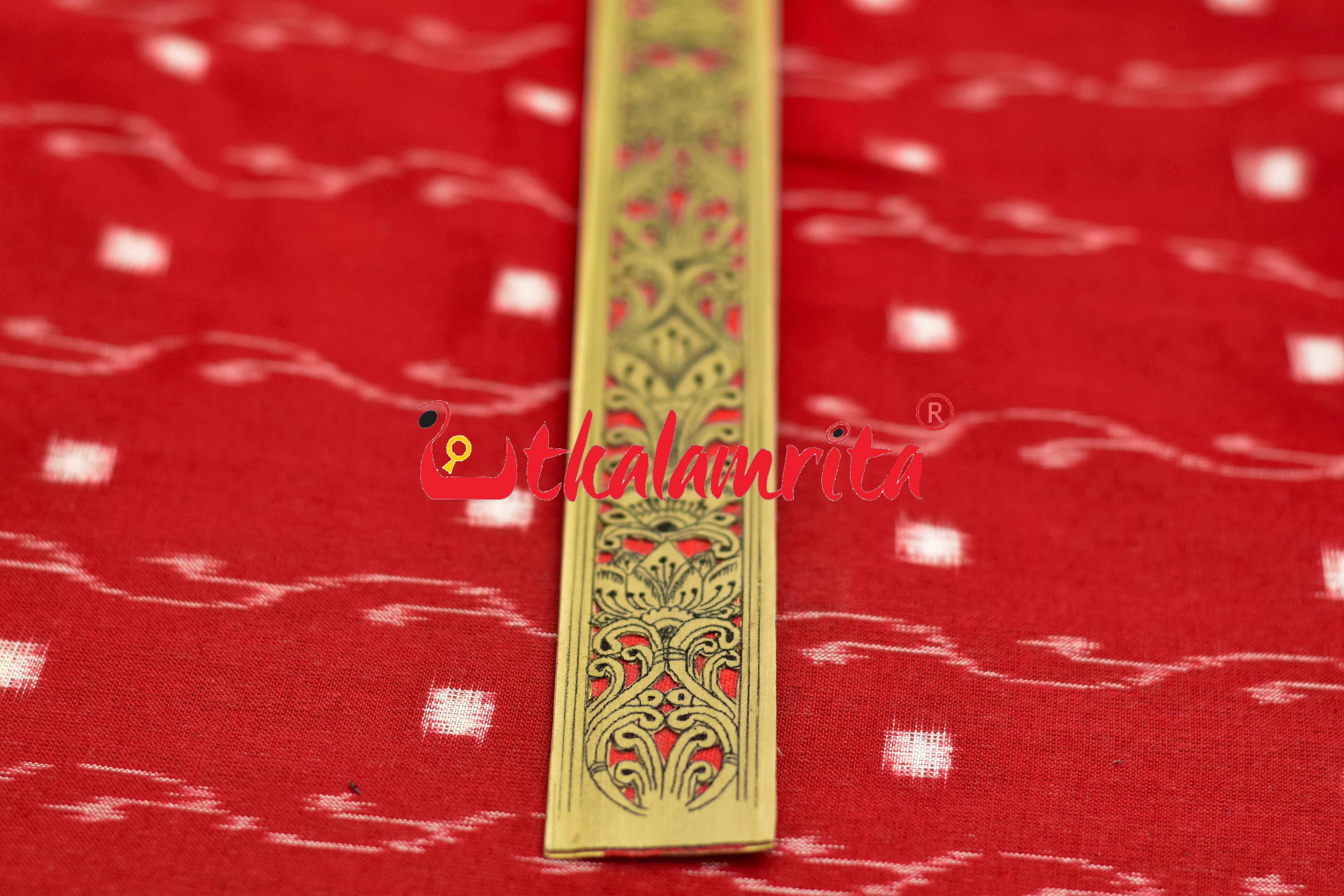 Orange Lotus Jharna (Talapatra Bookmark)