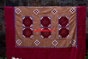 Sepia Brown with pasapali Bedsheet