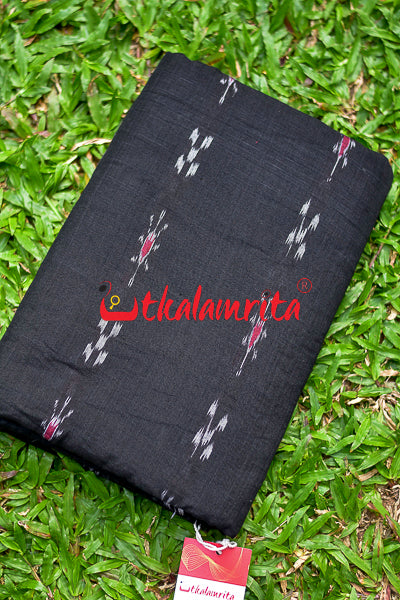 Black Pasapali with Flower (Fabric)