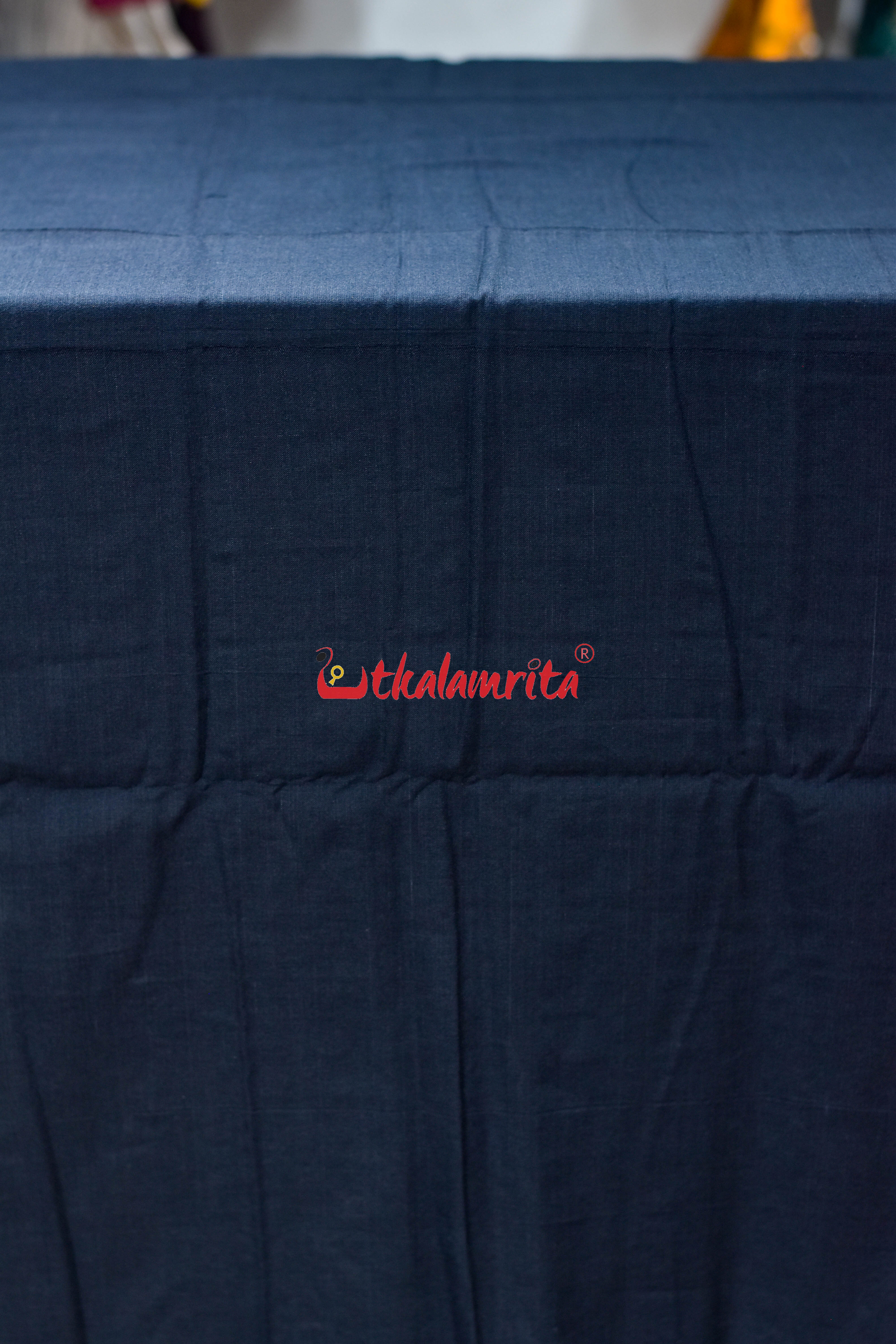 Black With Ikat Border (Fabric)