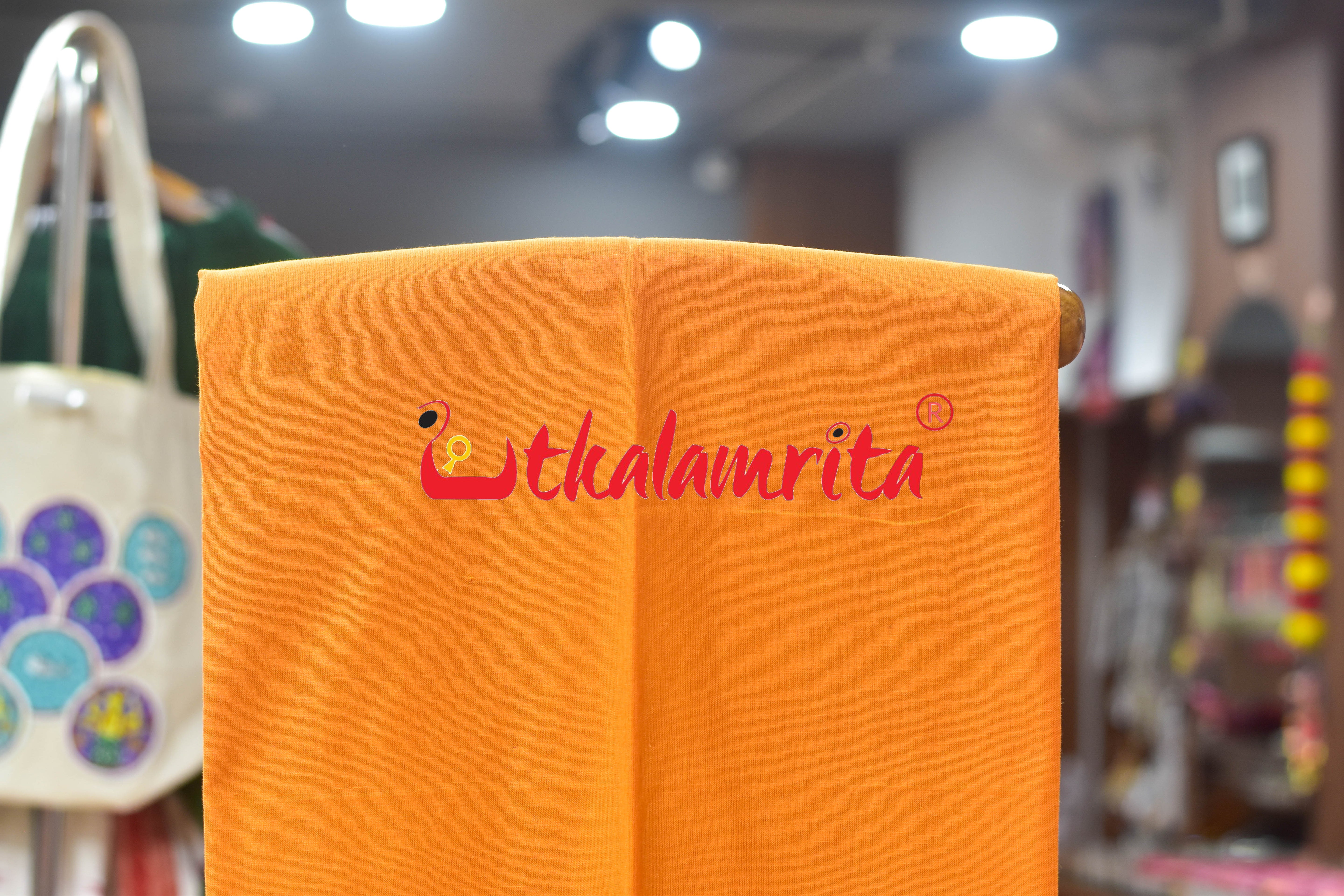 Maroon Yellow Adibasi Theme Sambalpuri Cotton Dress Set