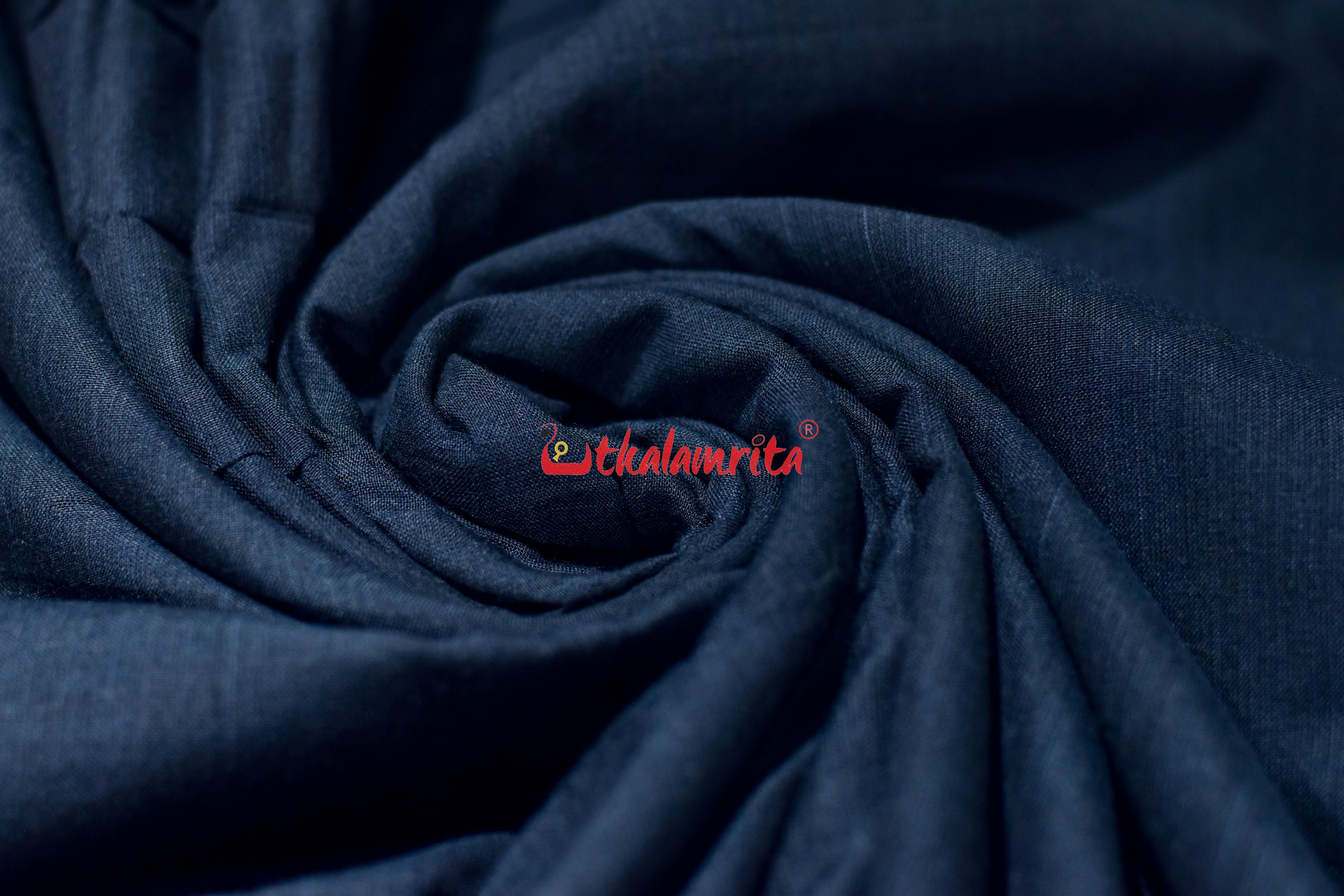 Black With Ikat Border (Fabric)