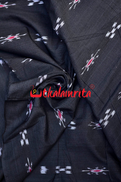 Black Pasapali with Flower (Fabric)