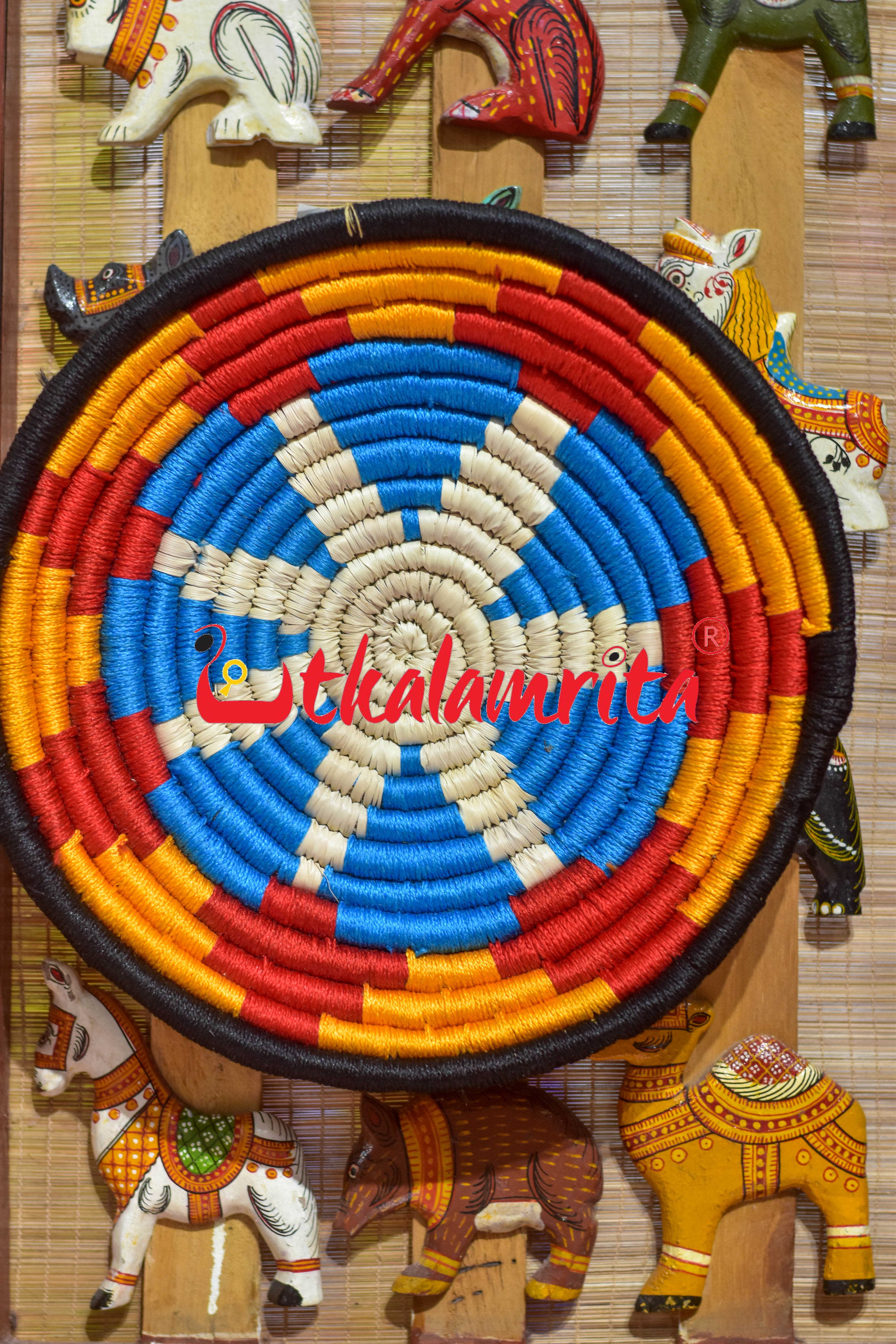 Wall Basket- Multicolor (Small)