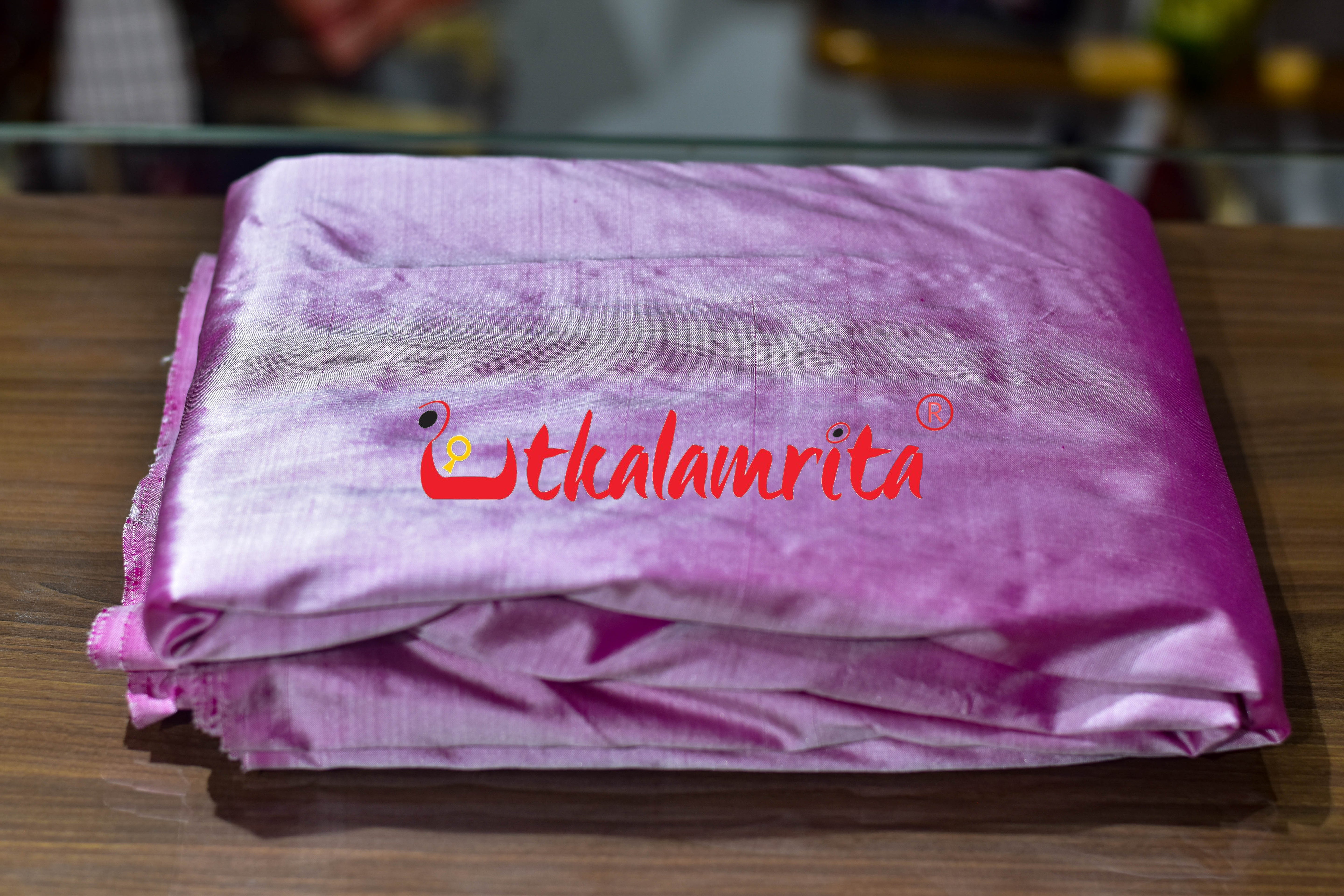 Light Pink Plain Silk (Fabric)