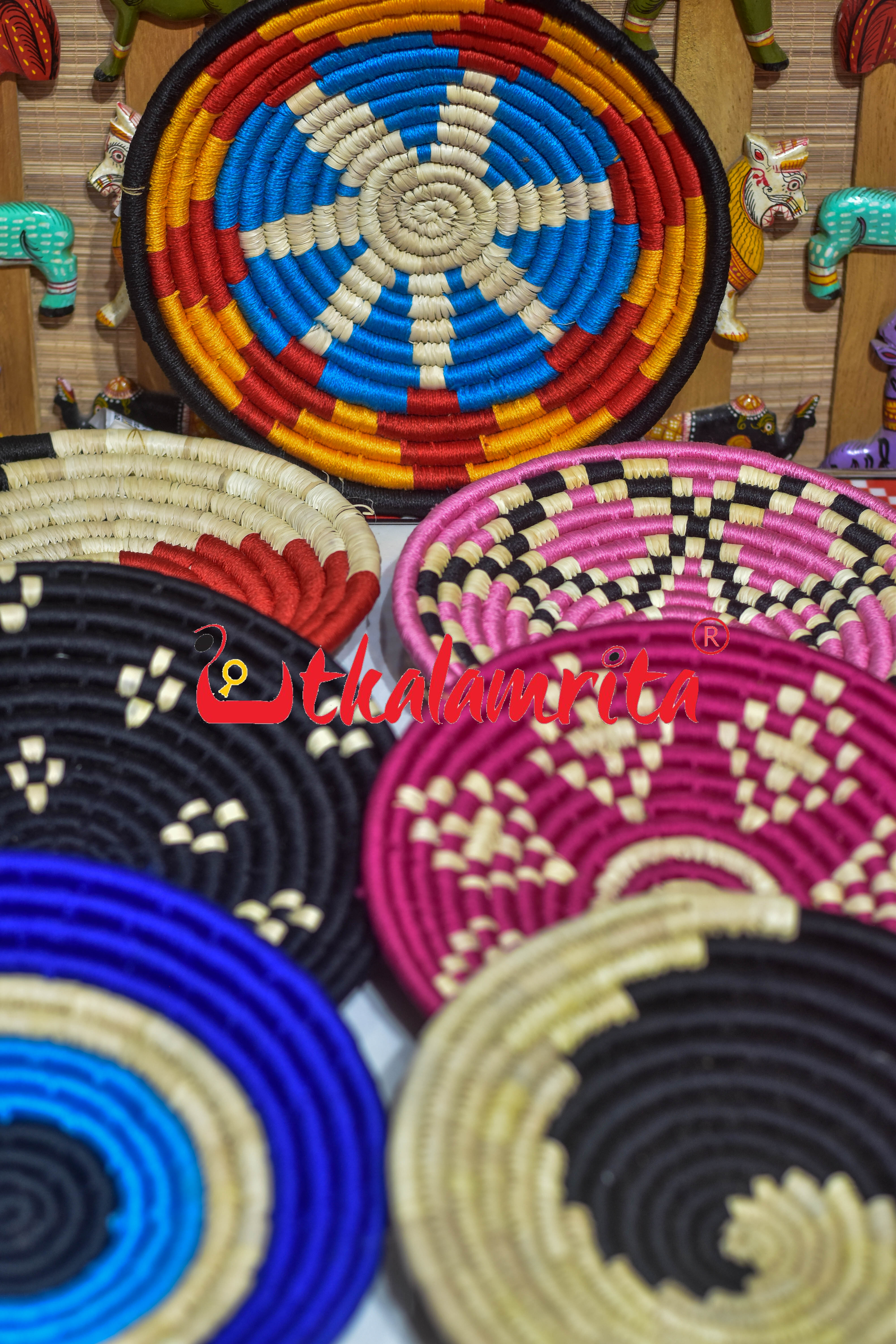 Wall Basket- Multicolor (Small)