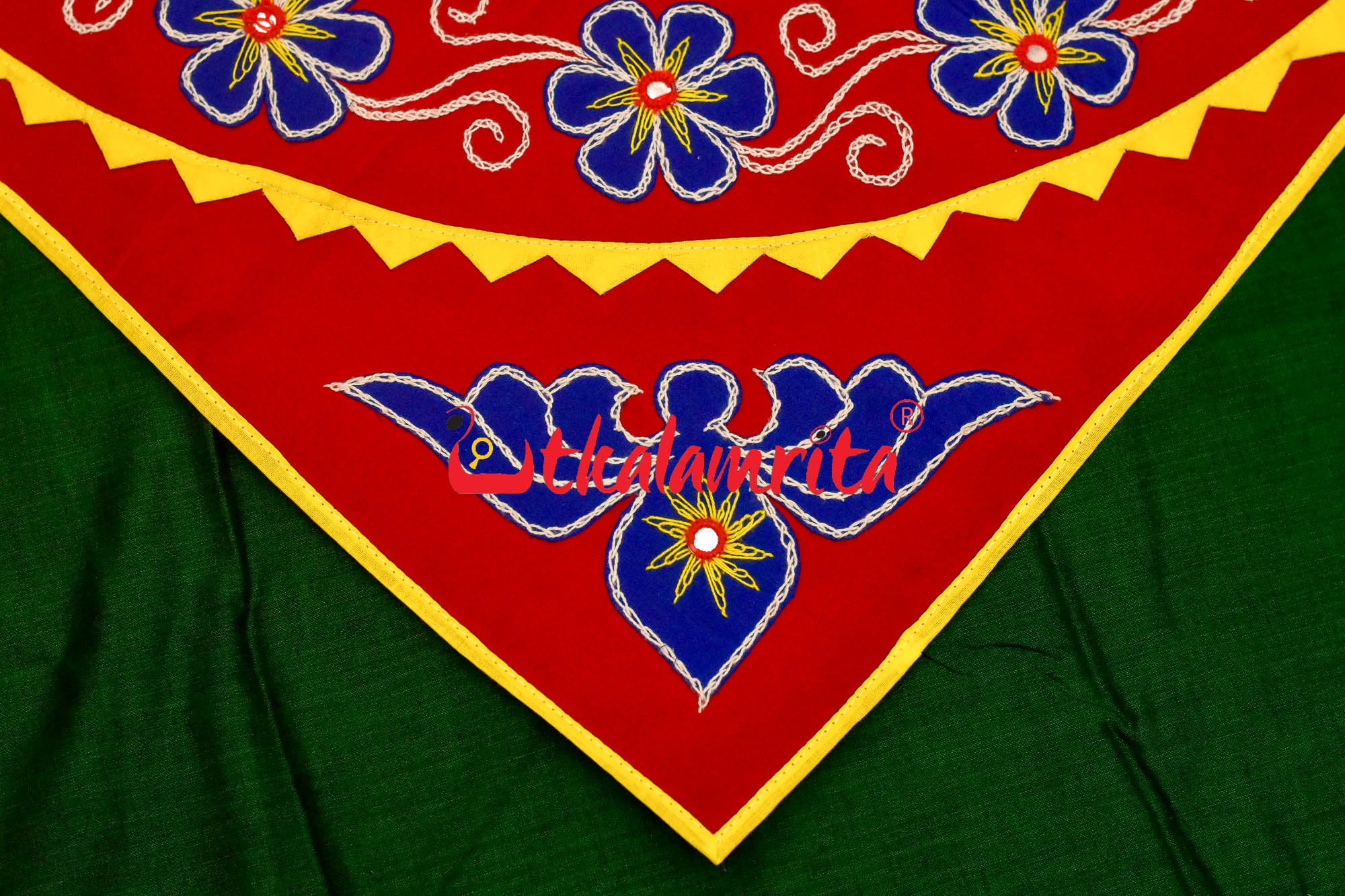 Red Ganesha Single Applique