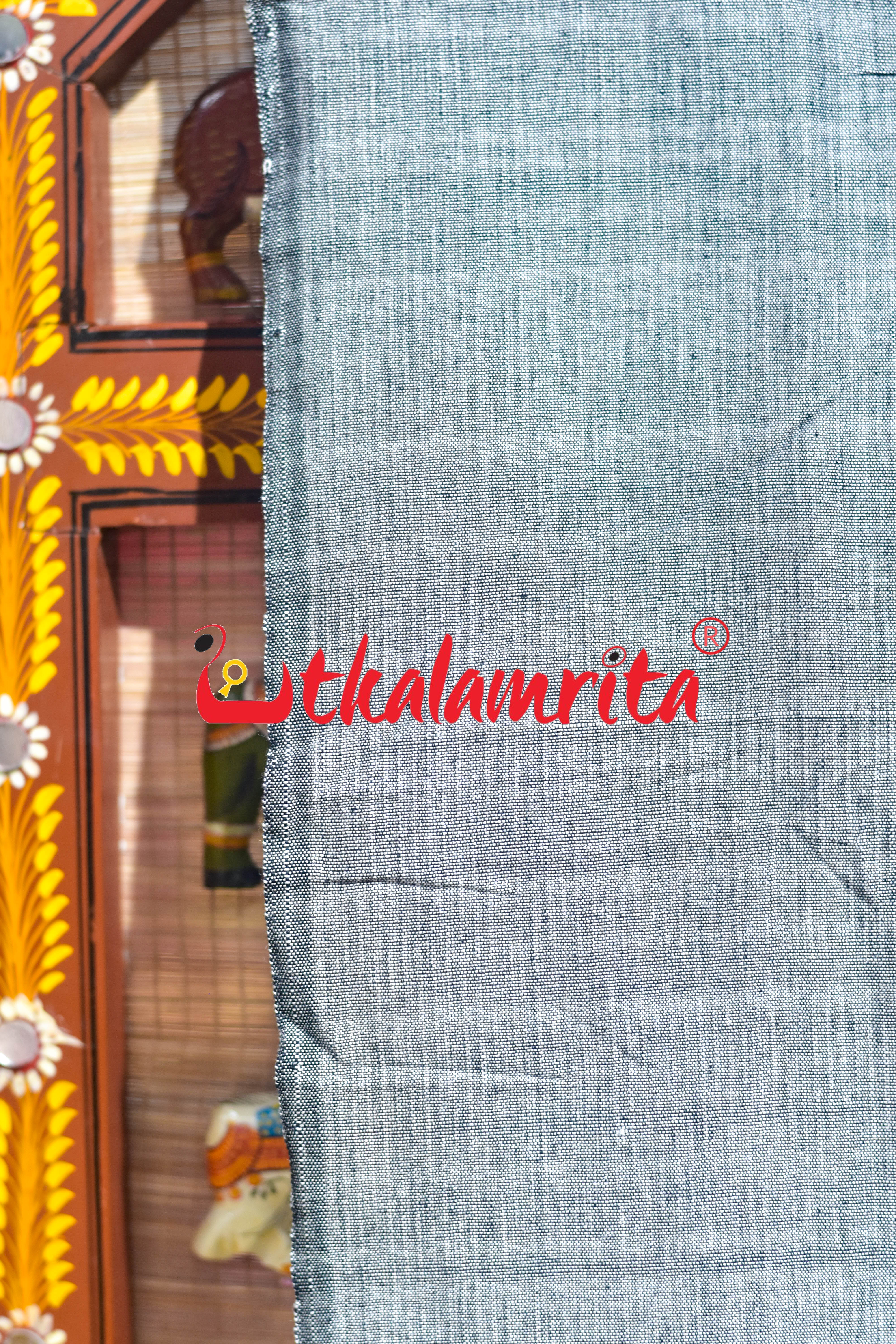 Grey Dhalapathar Cotton (Dupatta)