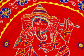 Red Ganesha Single Applique