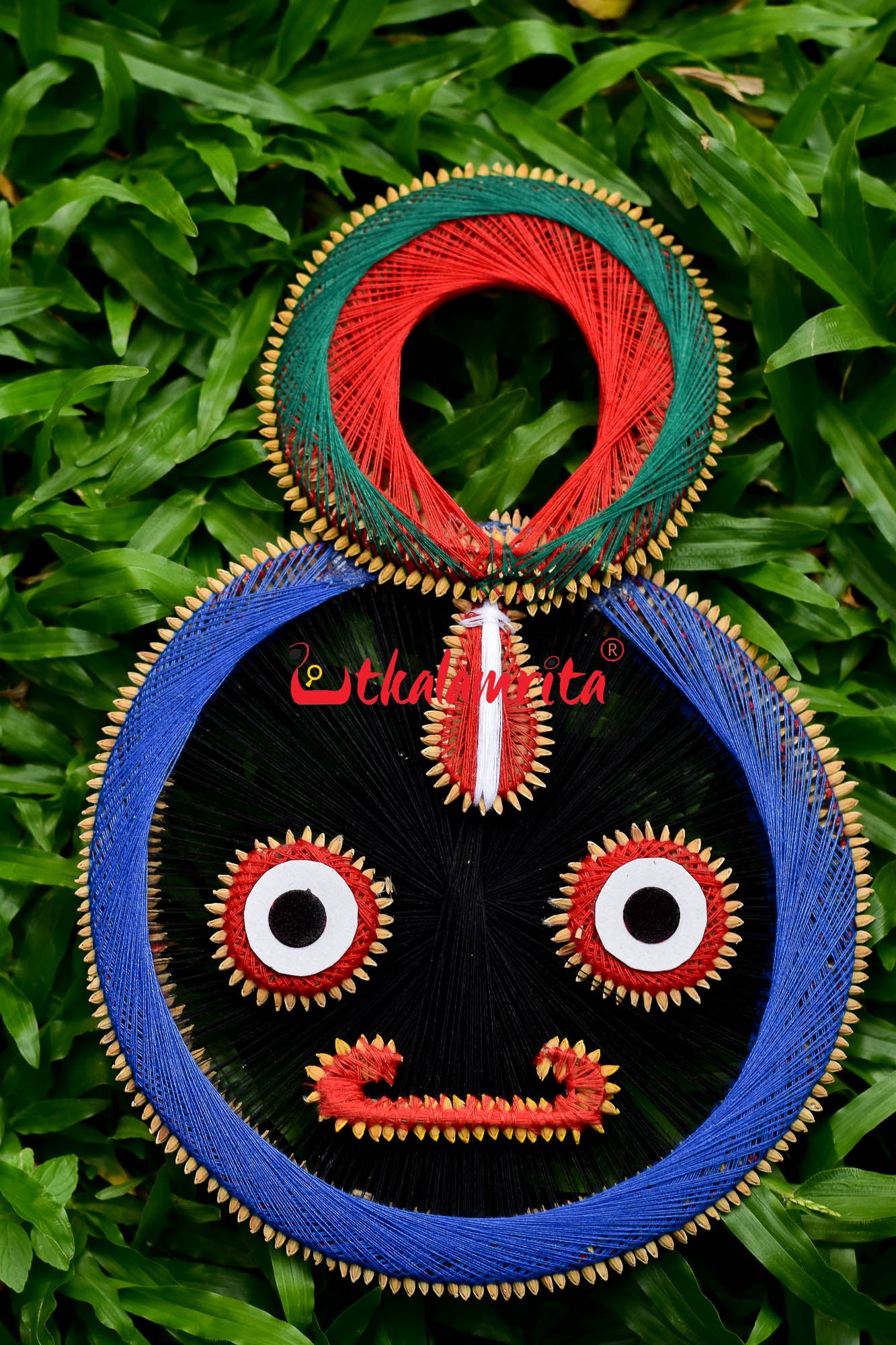 Jagannath Blue Paddy Wall Hanging