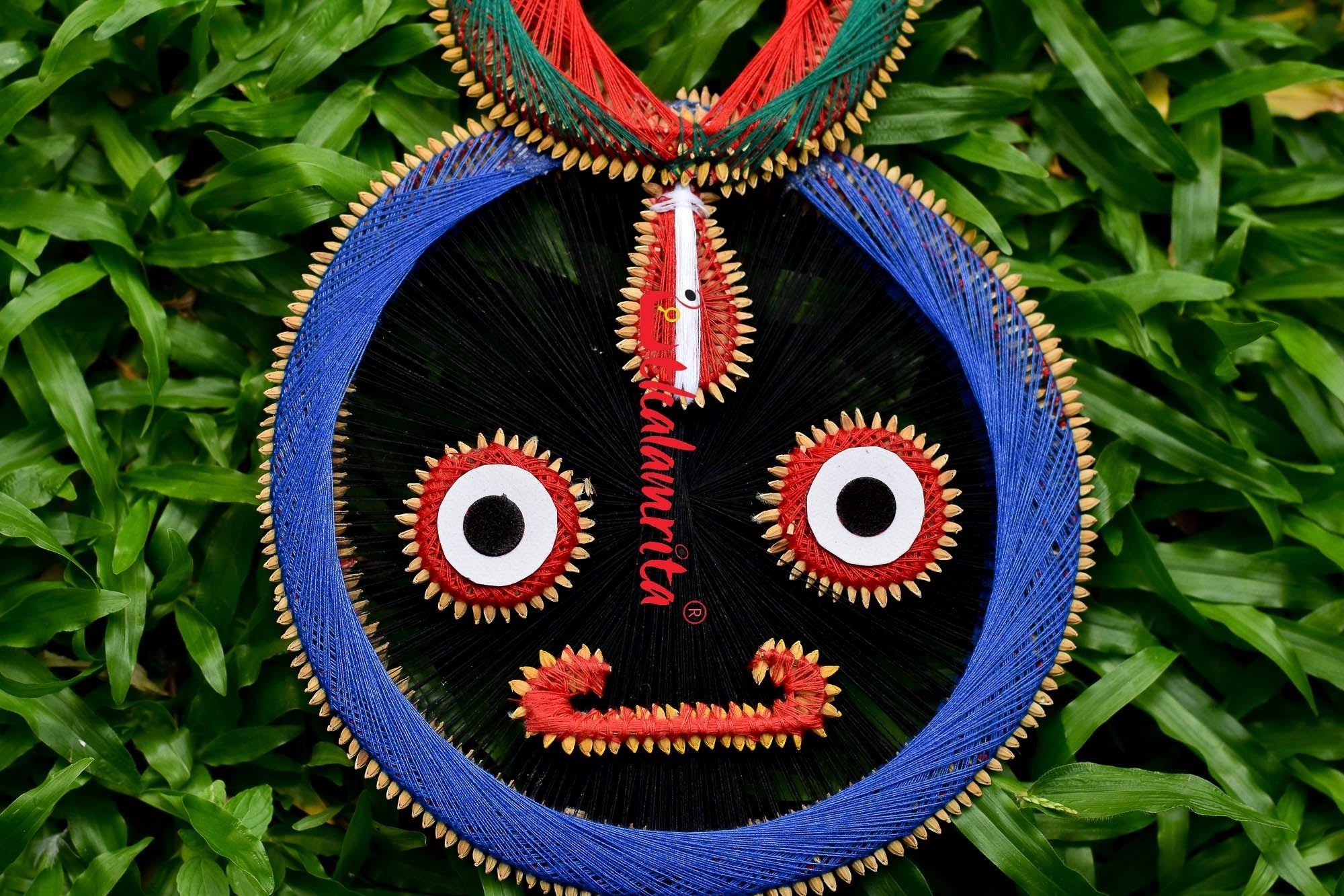 Jagannath Blue Paddy Wall Hanging