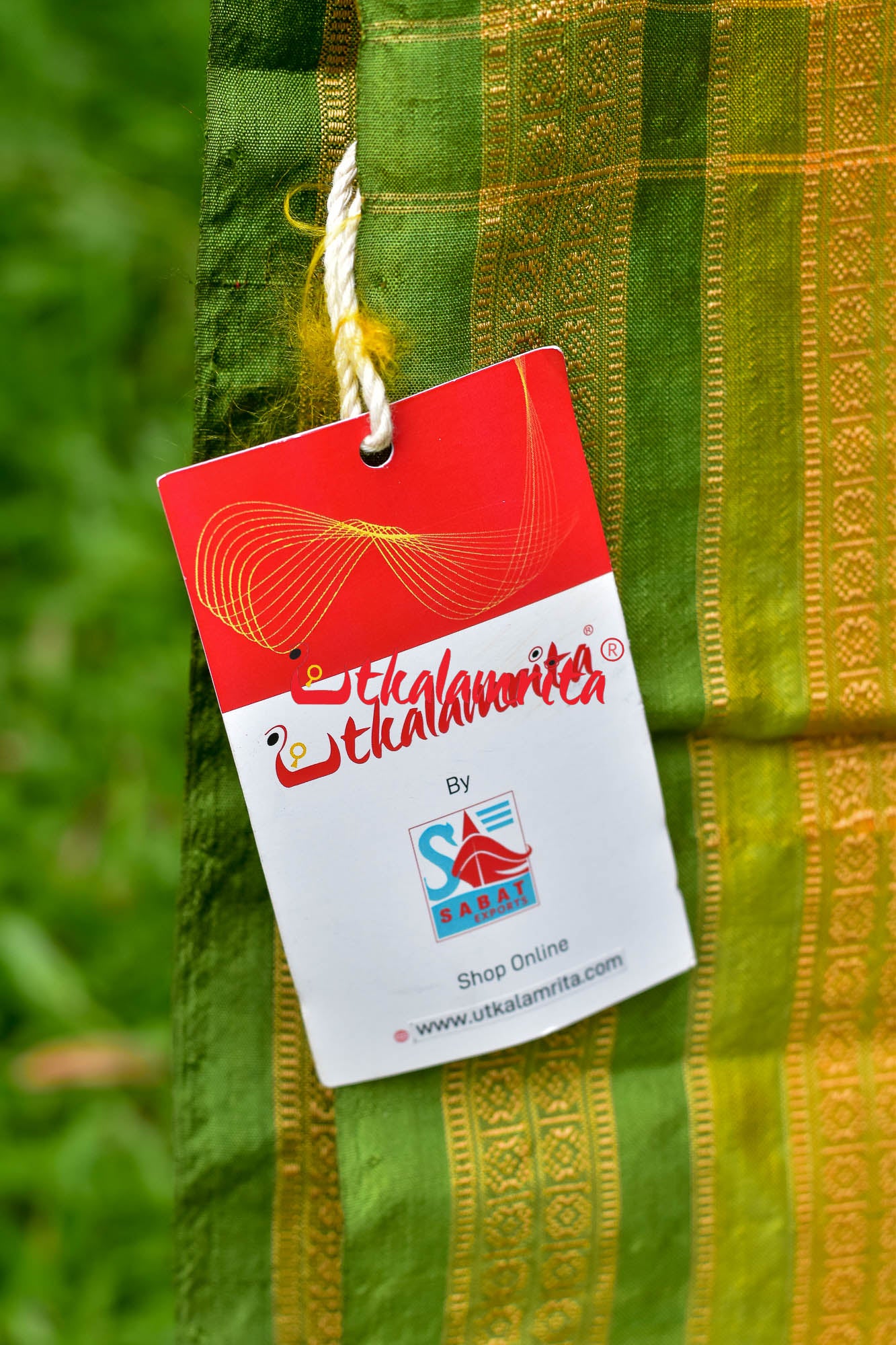 Yellow Buti Kathifera Khandua Silk