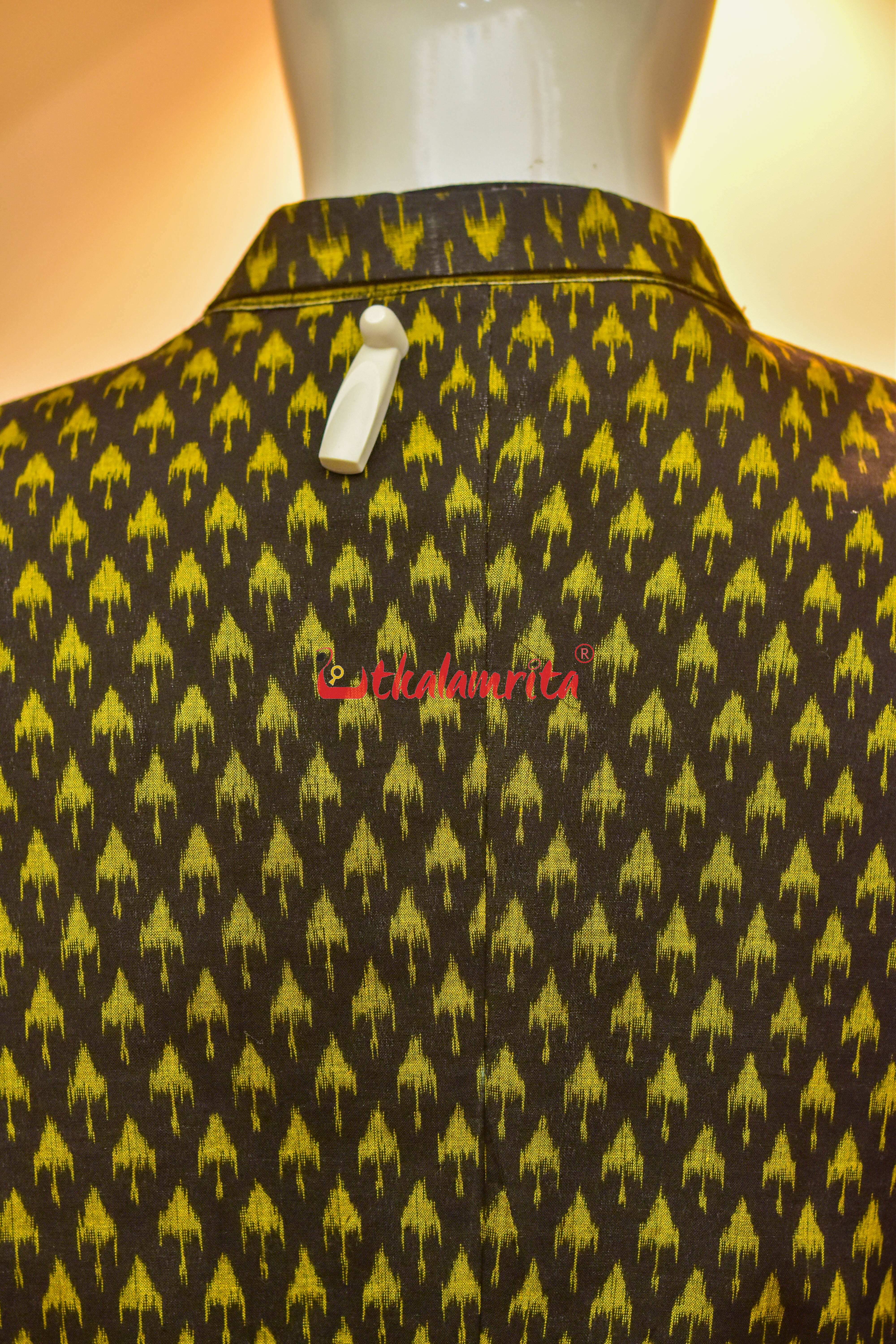Chhatu Black Mustard (Men's Blazer)
