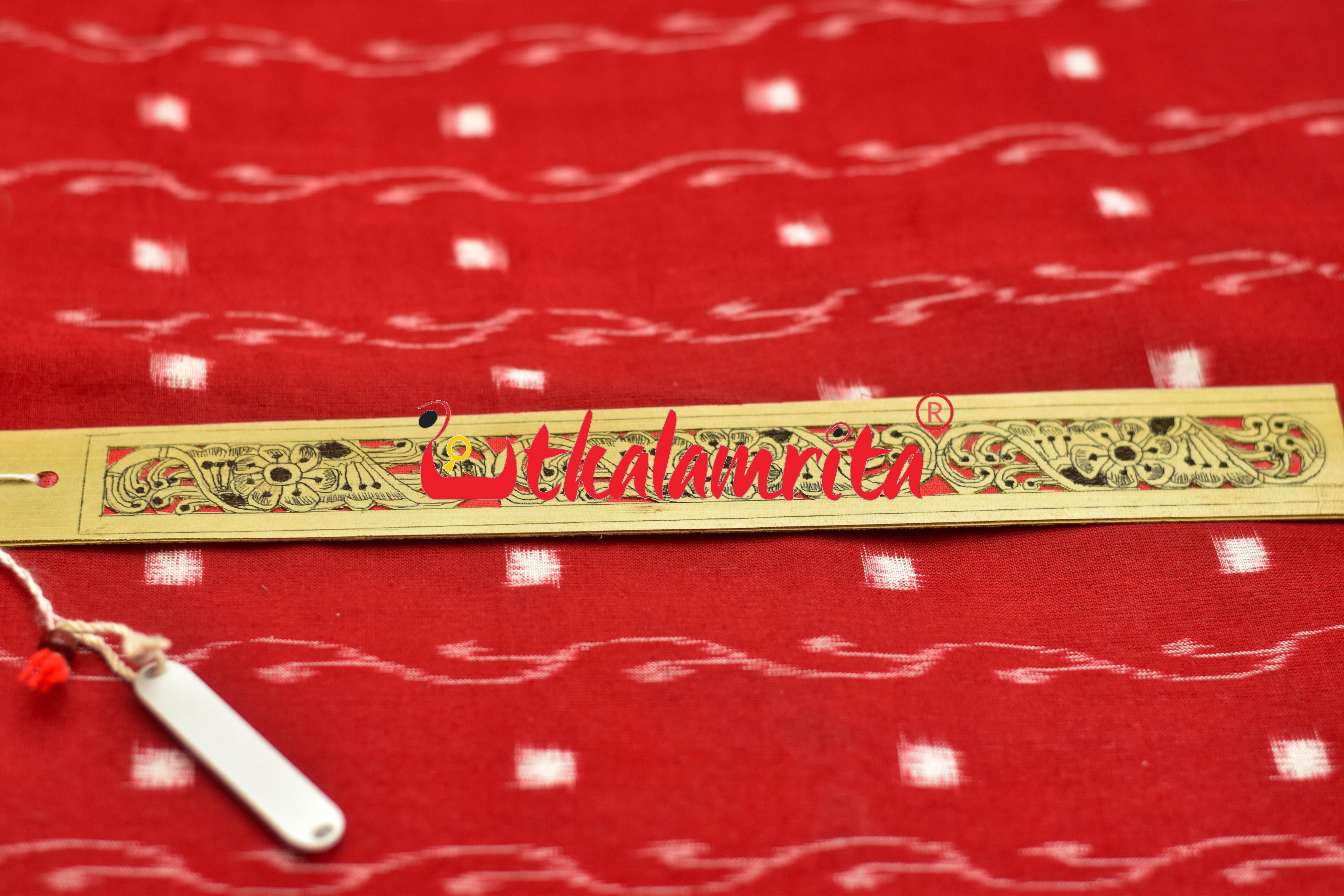 Wave Orange Flower (Talapatra Bookmark)