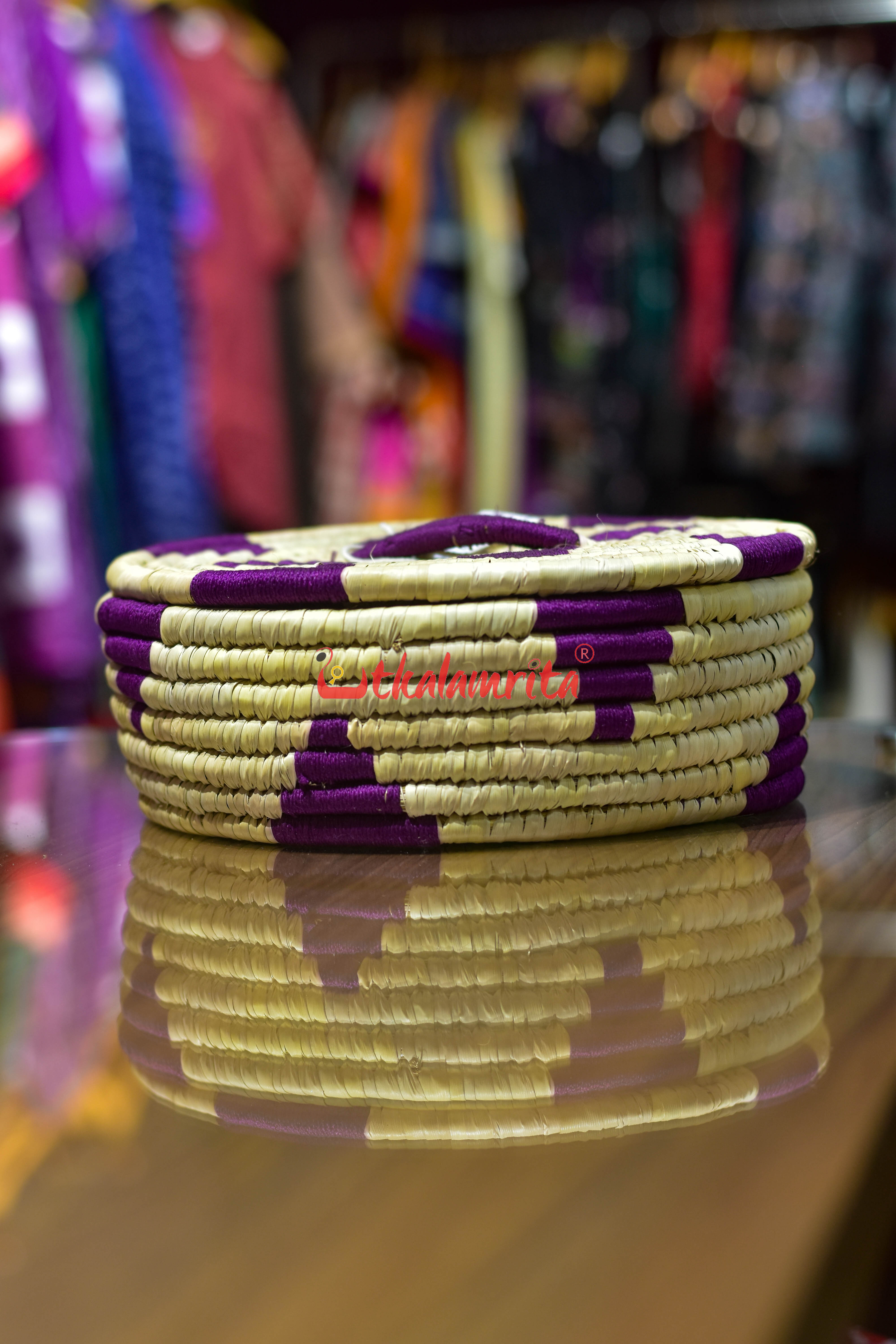 Leo Sabai Grass Roti Box (Purple)