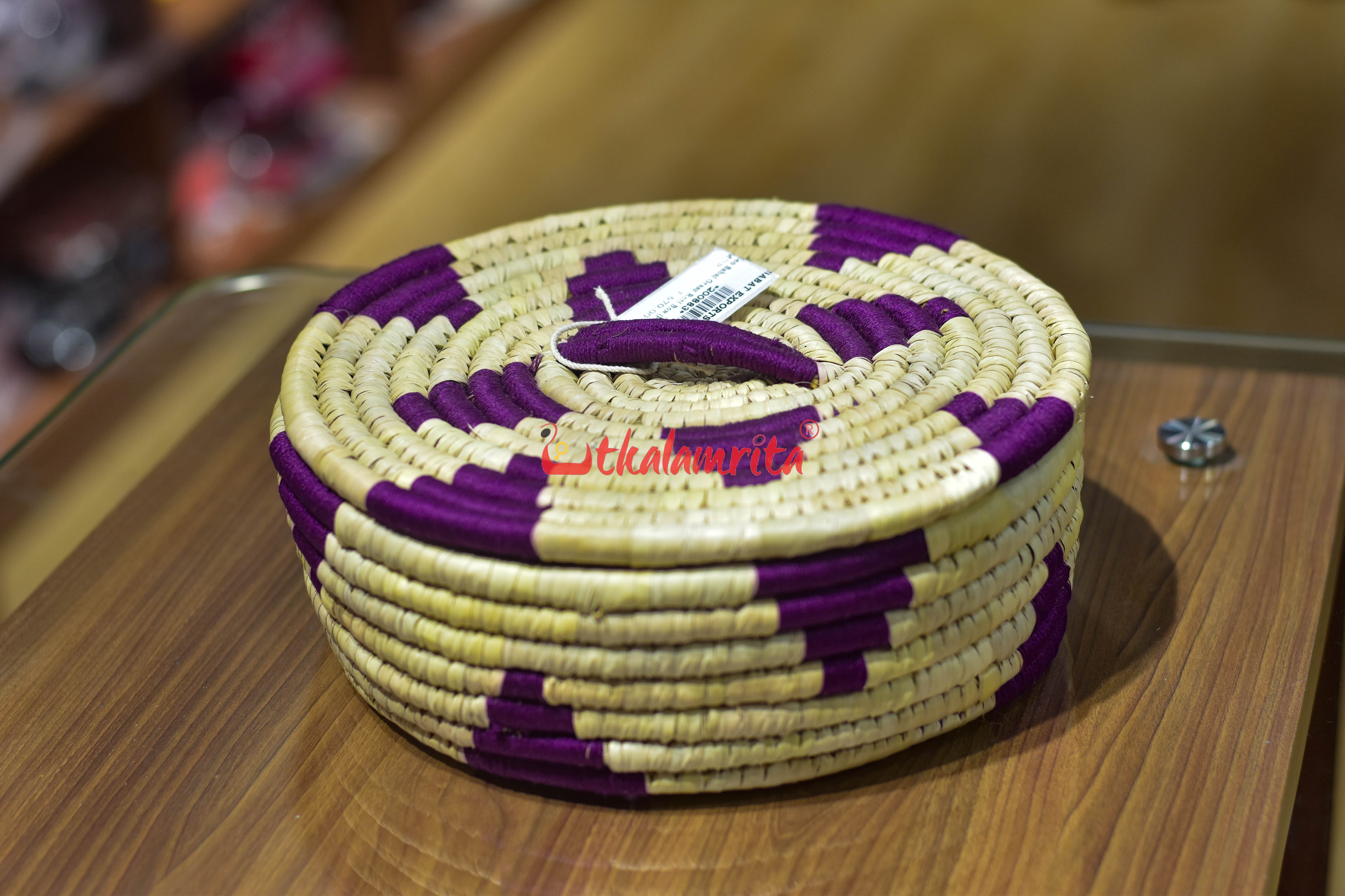 Leo Sabai Grass Roti Box (Purple)