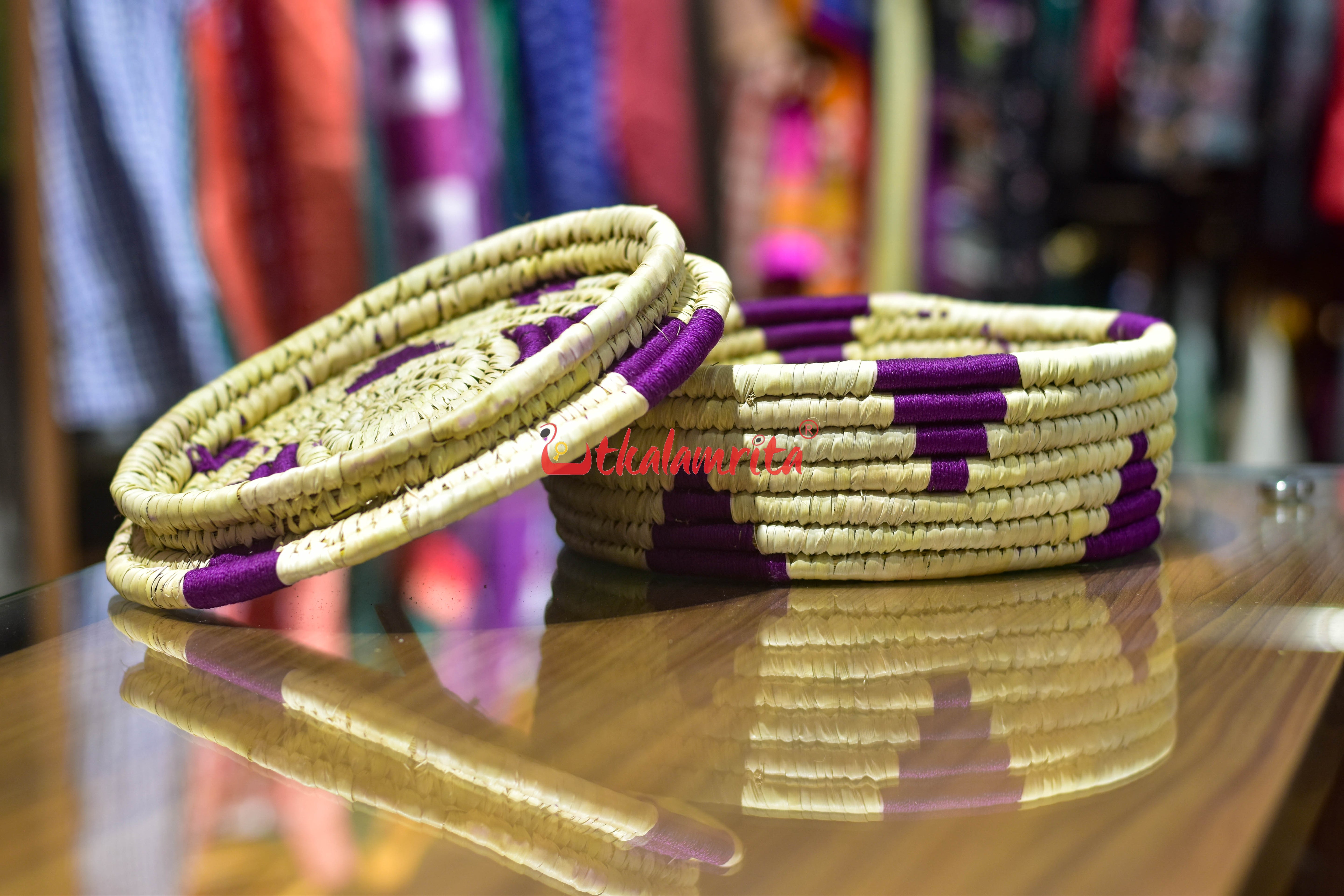 Leo Sabai Grass Roti Box (Purple)