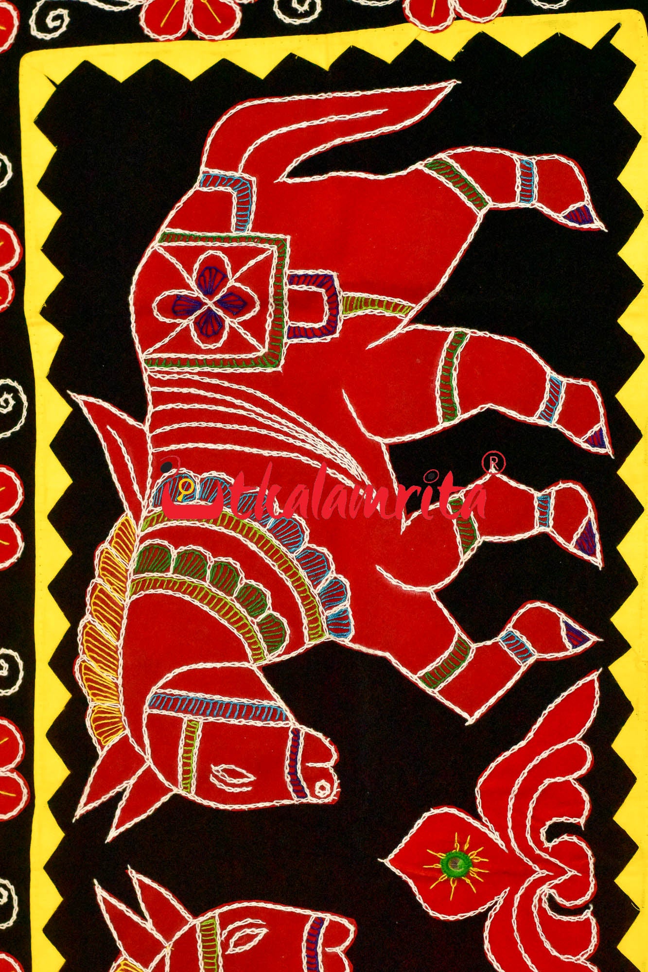 Red Horse Applique