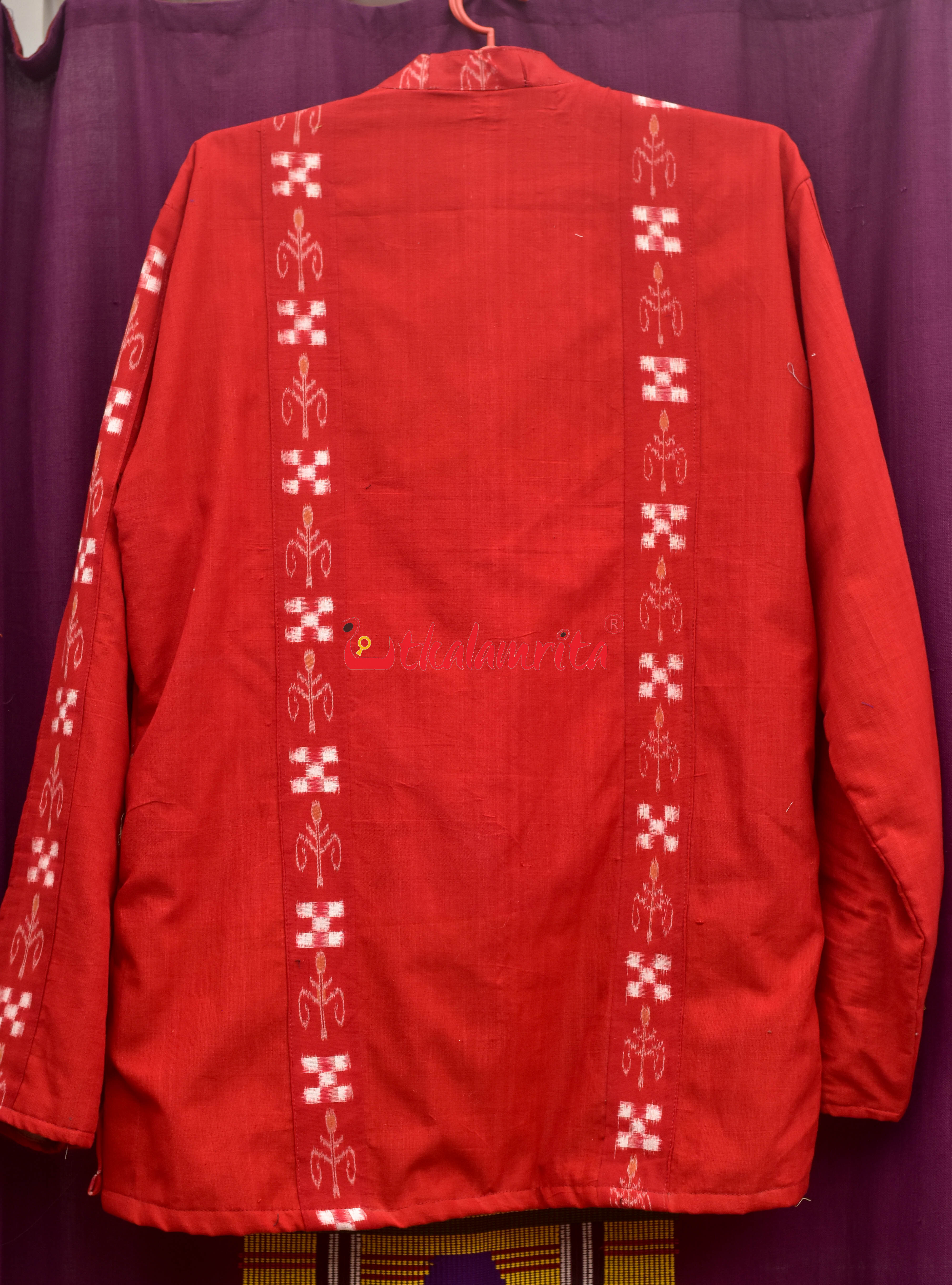 Pasapali & Flower (Men's Half Sherwani)