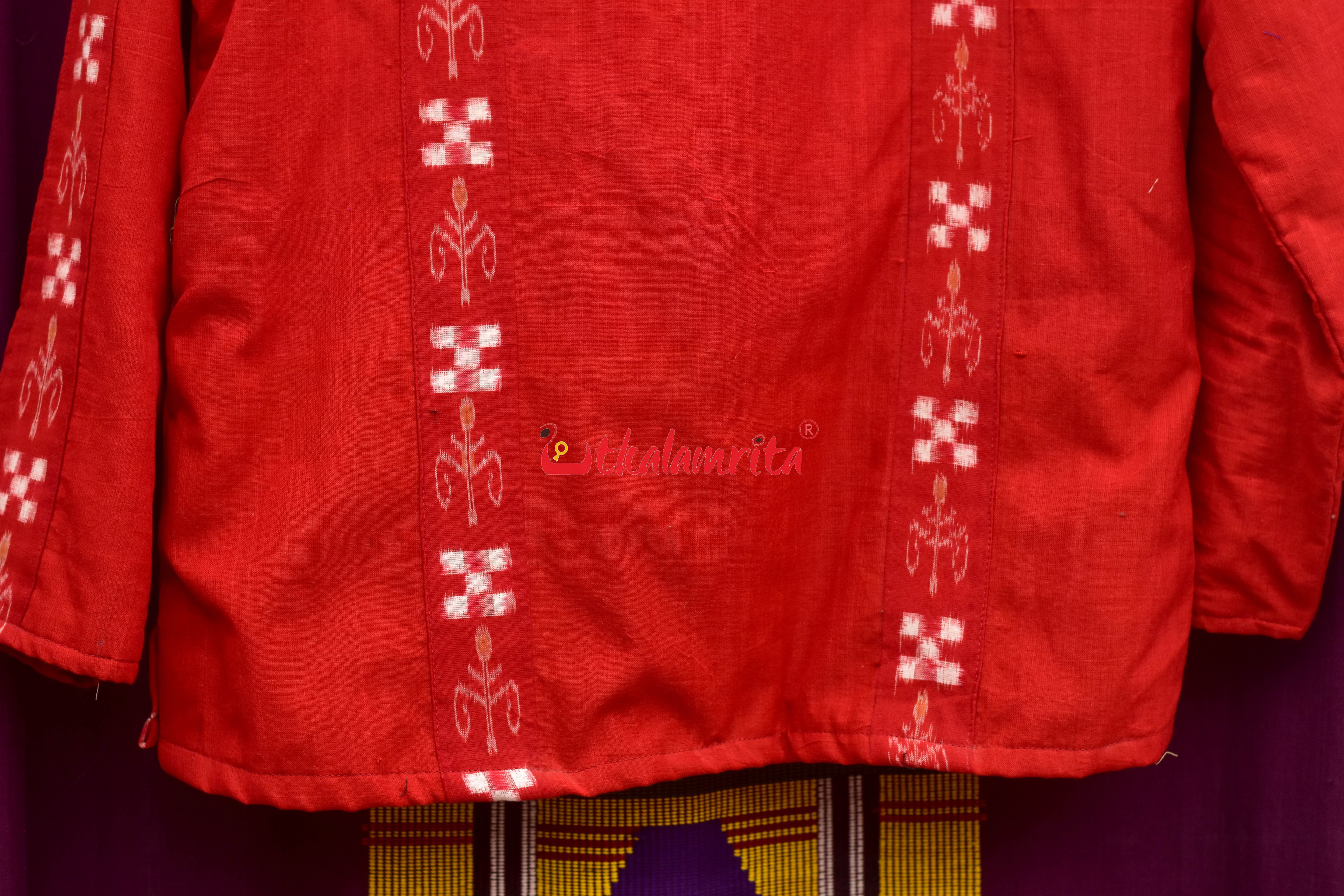 Pasapali & Flower (Men's Half Sherwani)