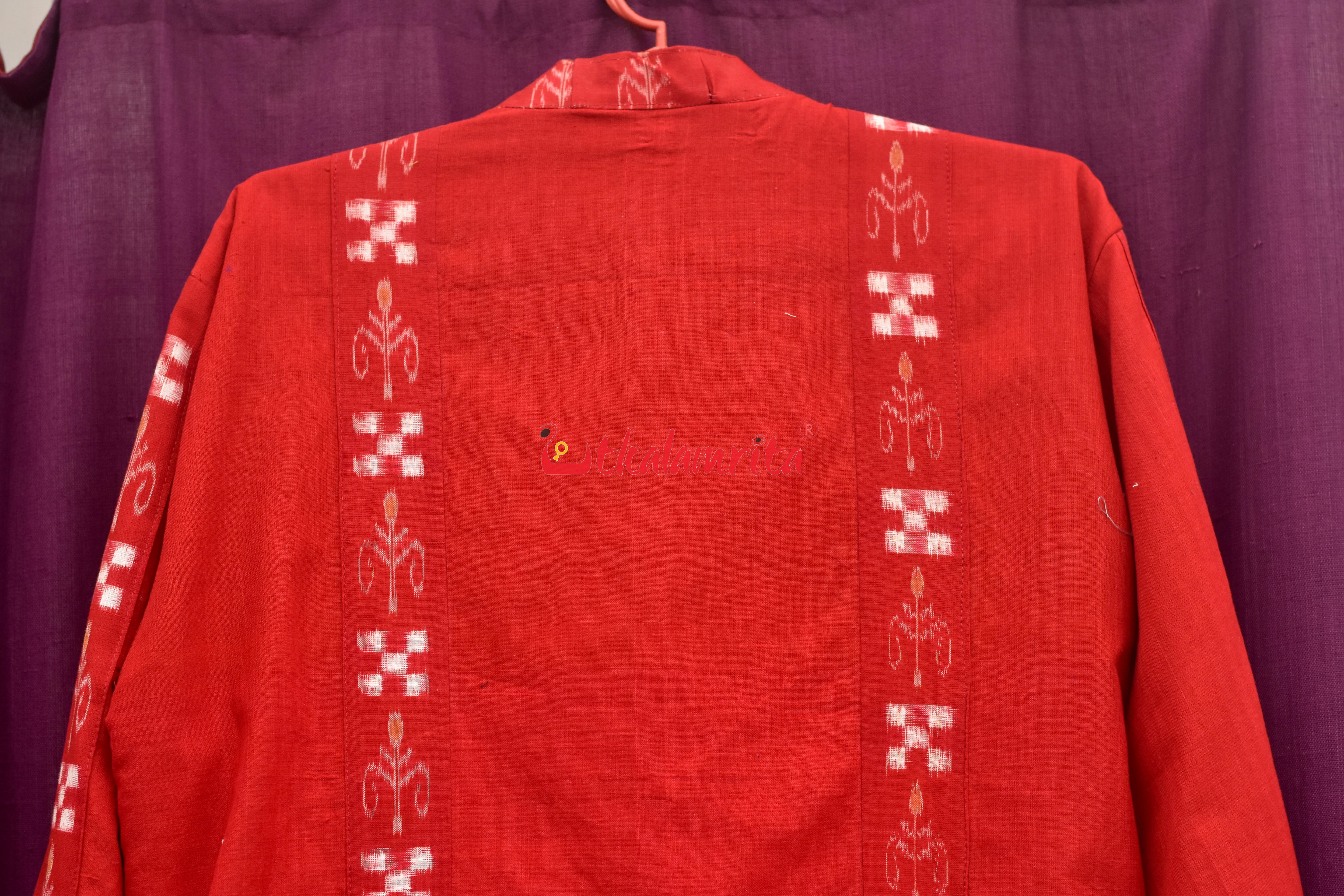 Pasapali & Flower (Men's Half Sherwani)