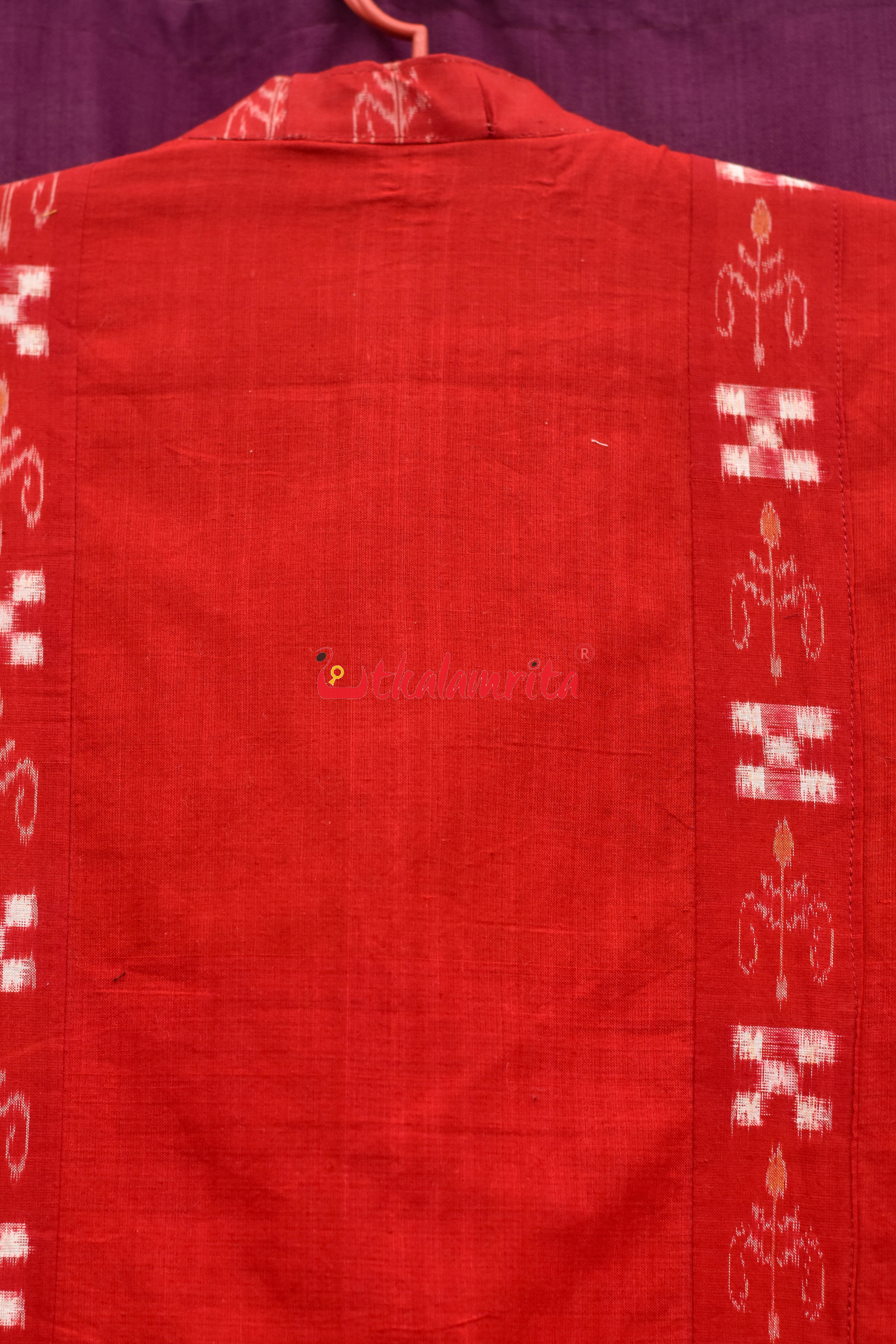 Pasapali & Flower (Men's Half Sherwani)