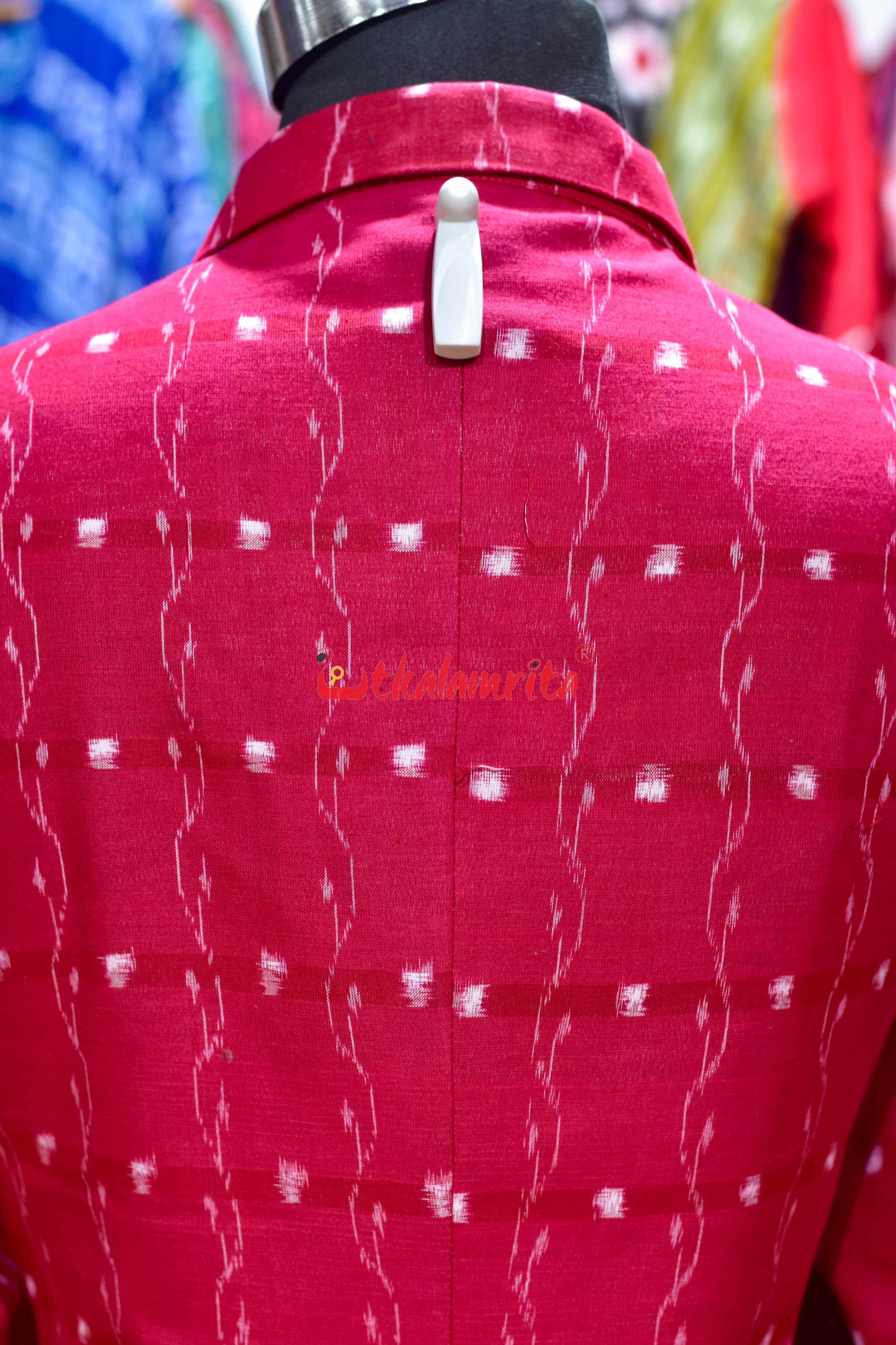 Red Tipa Lata Cotton (Ladies' Blazer)
