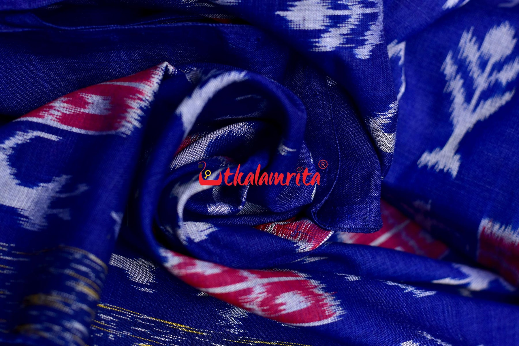Blue Tribal Jharaka (Fabric)