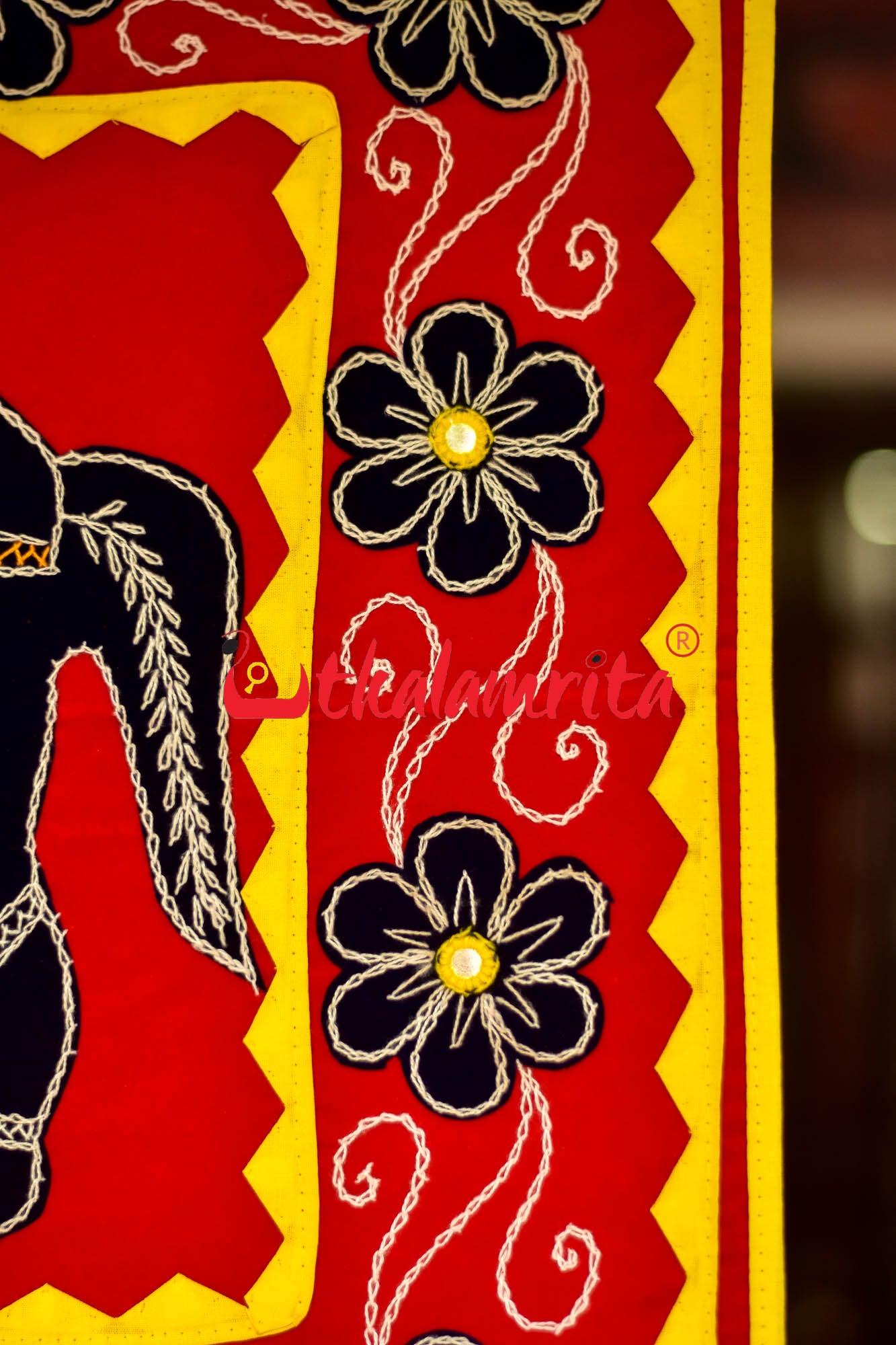 Black Horse Applique