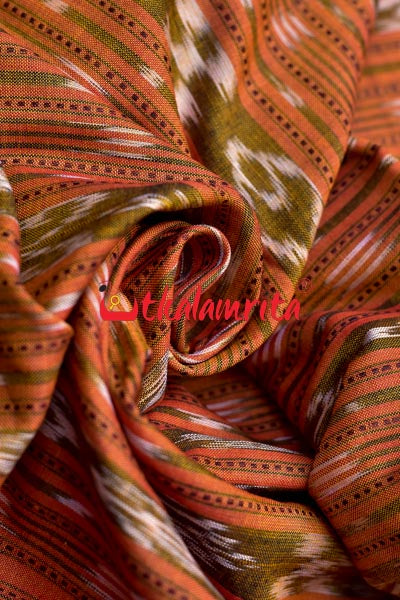Light Brown Ikat (Fabric)
