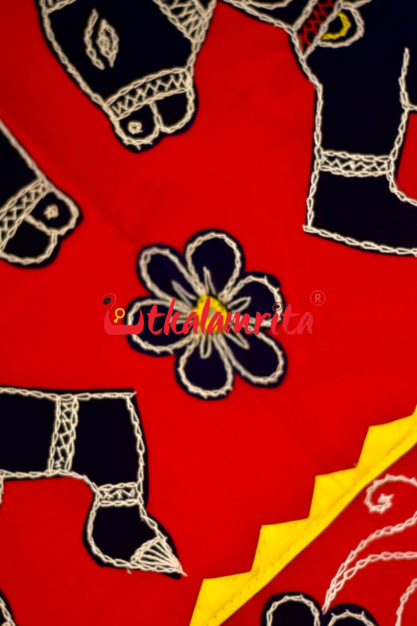Black Horse Applique
