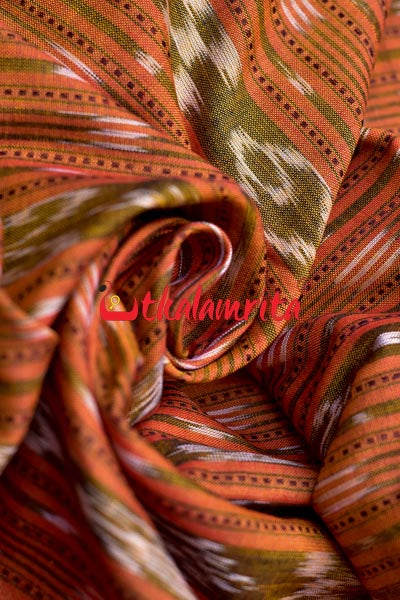 Light Brown Ikat (Fabric)