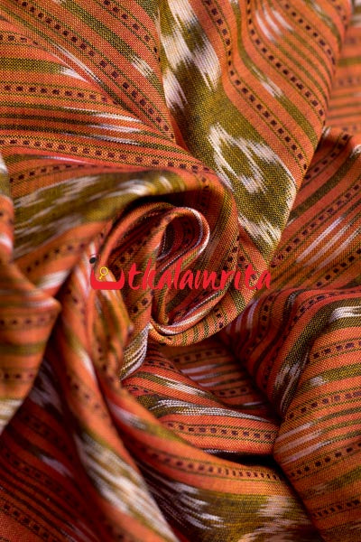 Light Brown Ikat (Fabric)