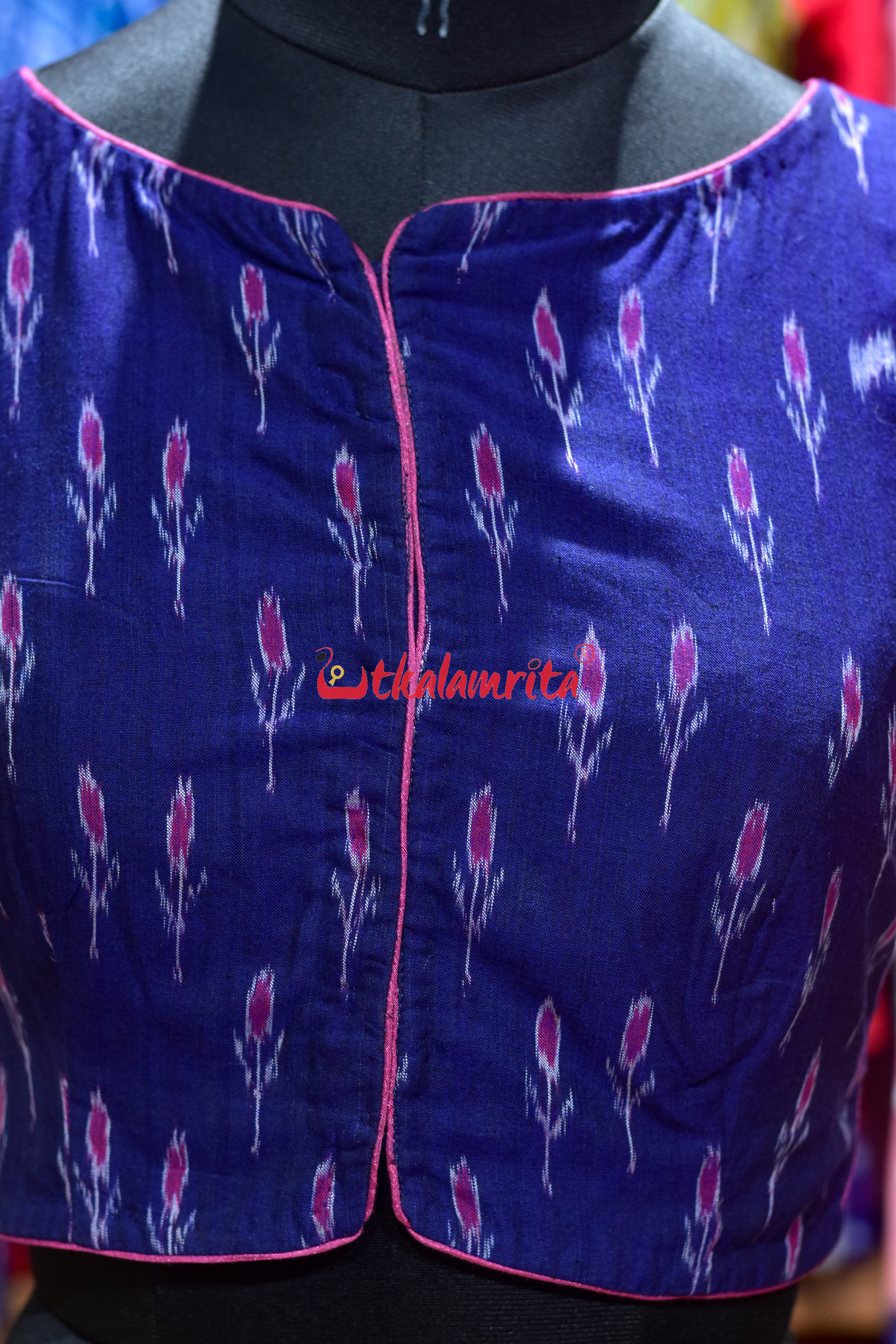 Blue Labanga Bandha Sleeveless (Blouse)