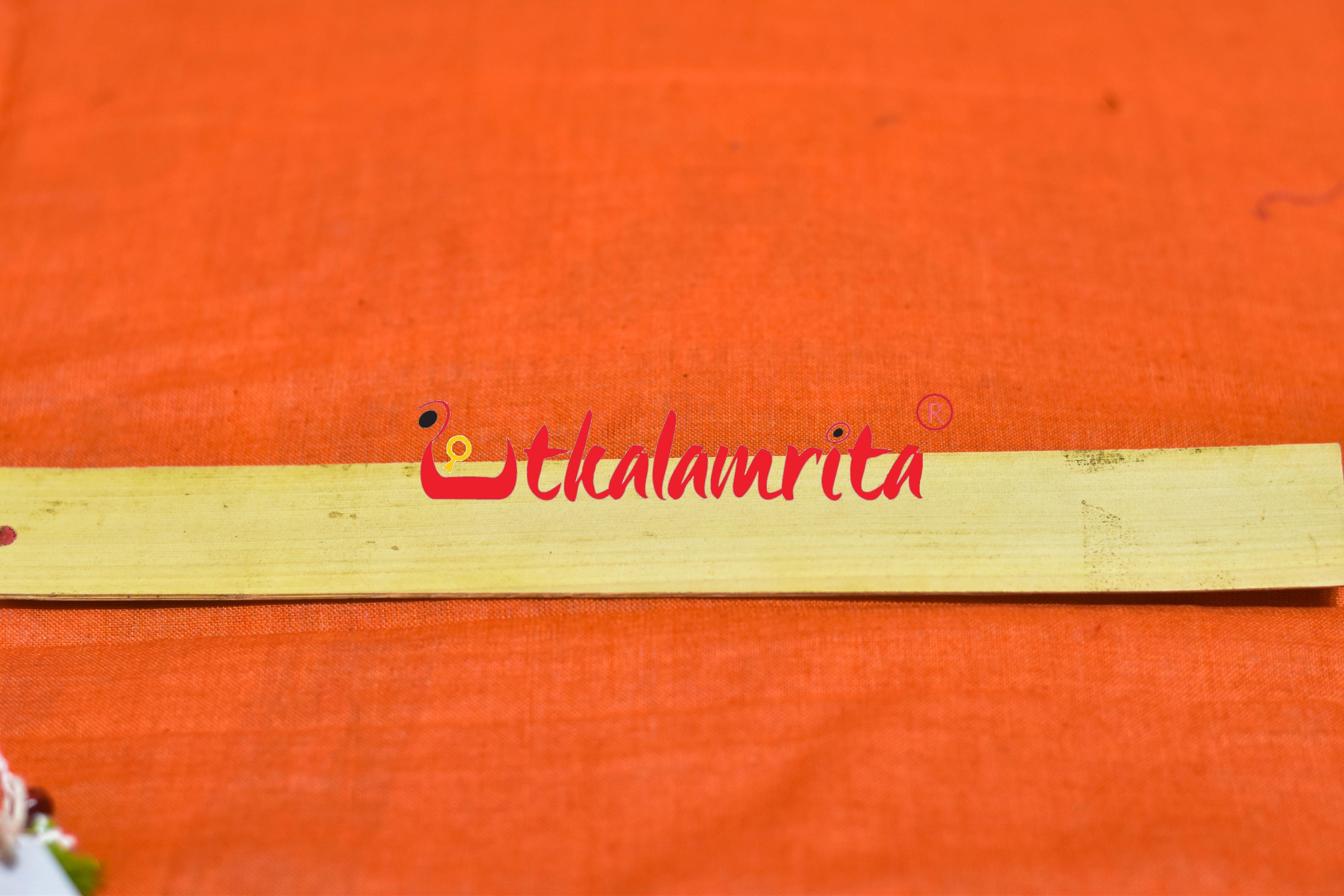 Single Mayura Orange (Talapatra Bookmark)