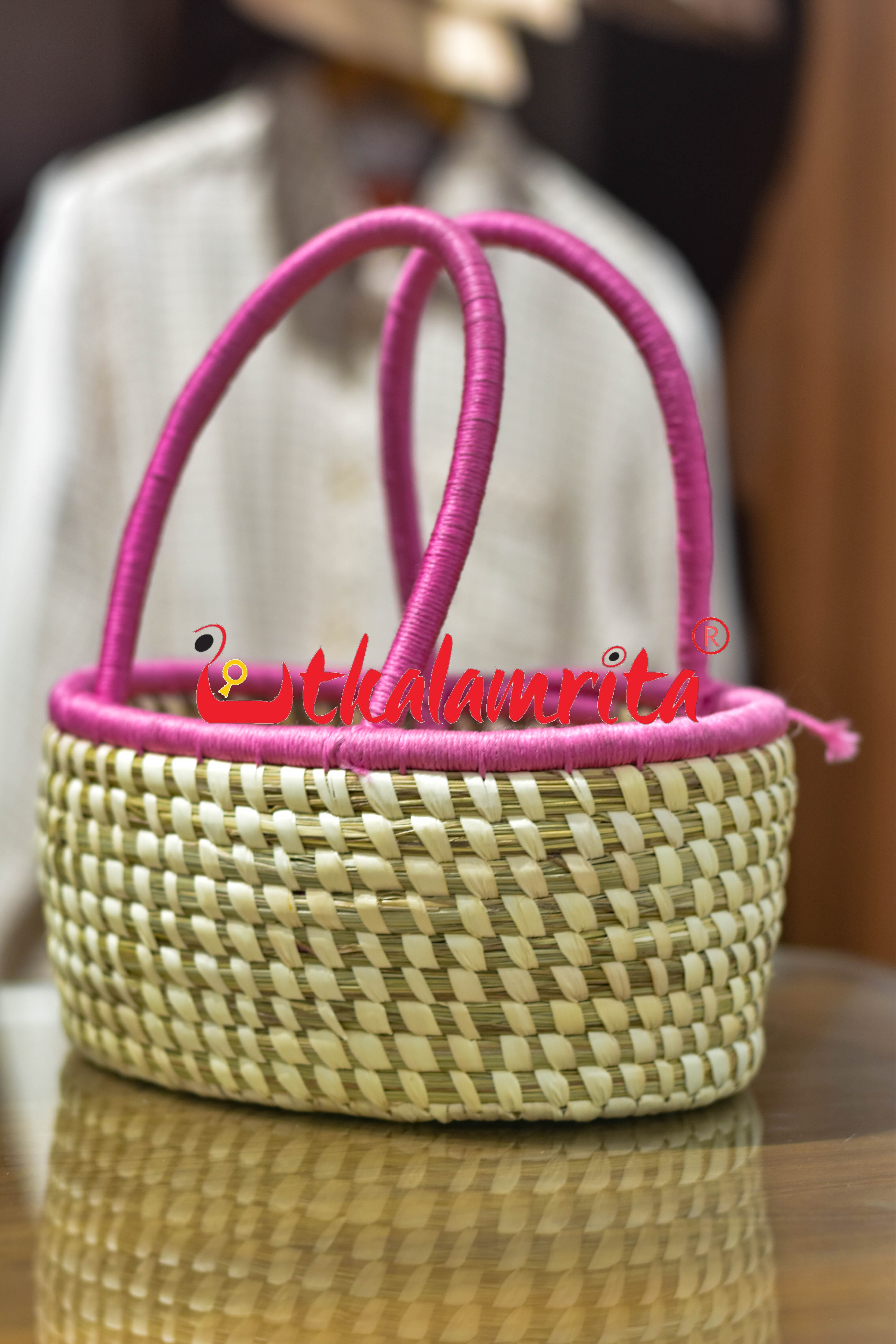 Sparrow Basket Medium Pink