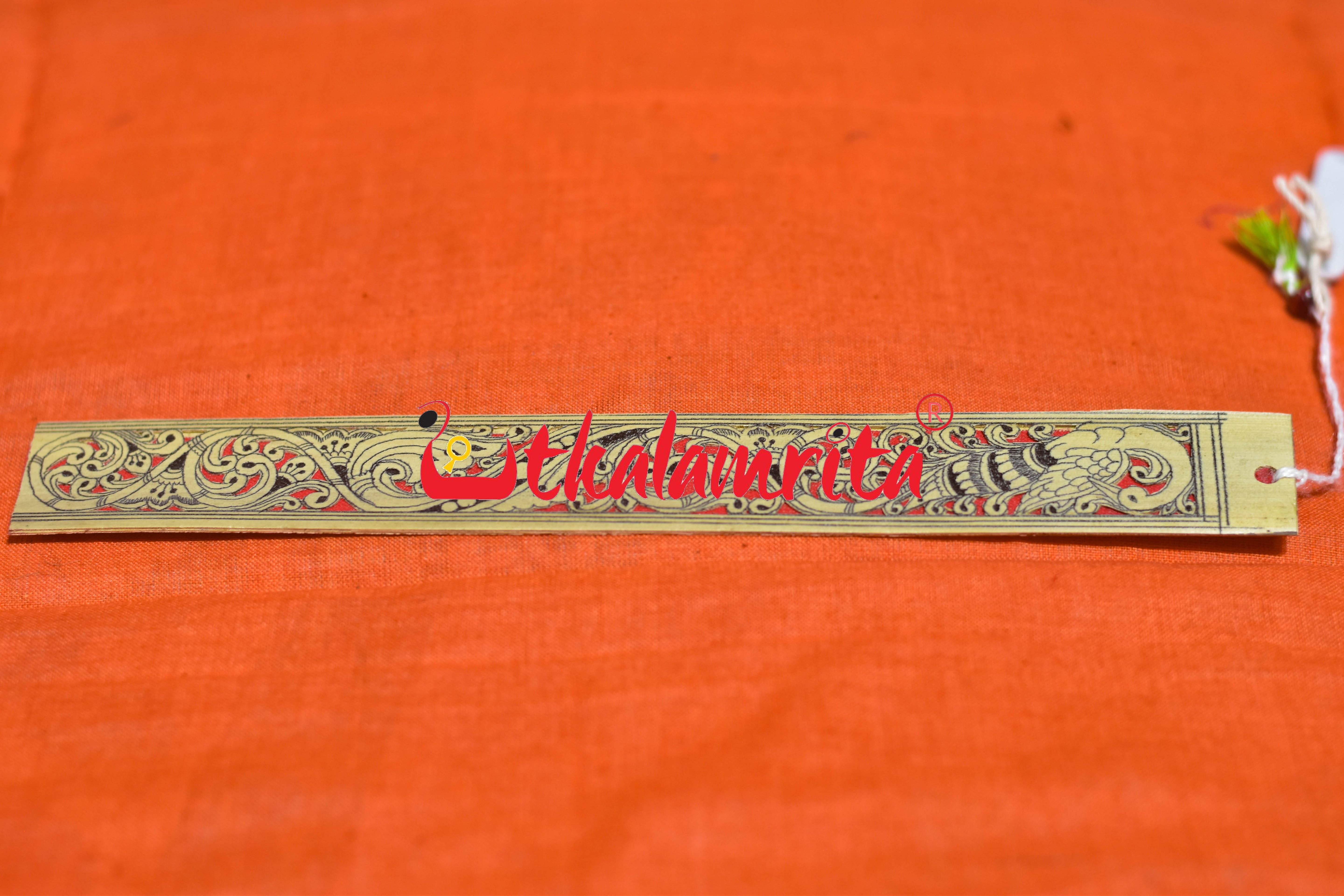 Single Mayura Orange (Talapatra Bookmark)