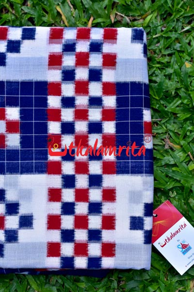5 Kuthi Sandwiched Pasapali Blue (Fabric)
