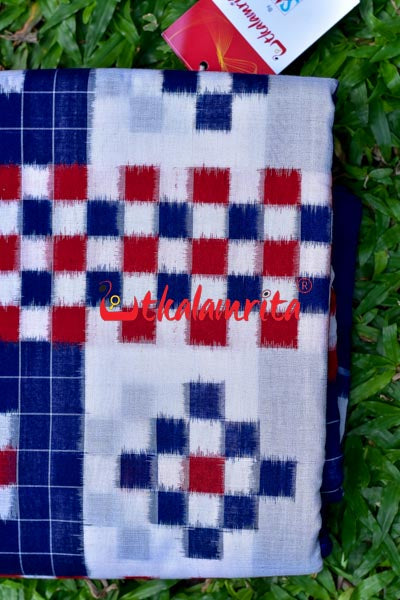 5 Kuthi Sandwiched Pasapali Blue (Fabric)