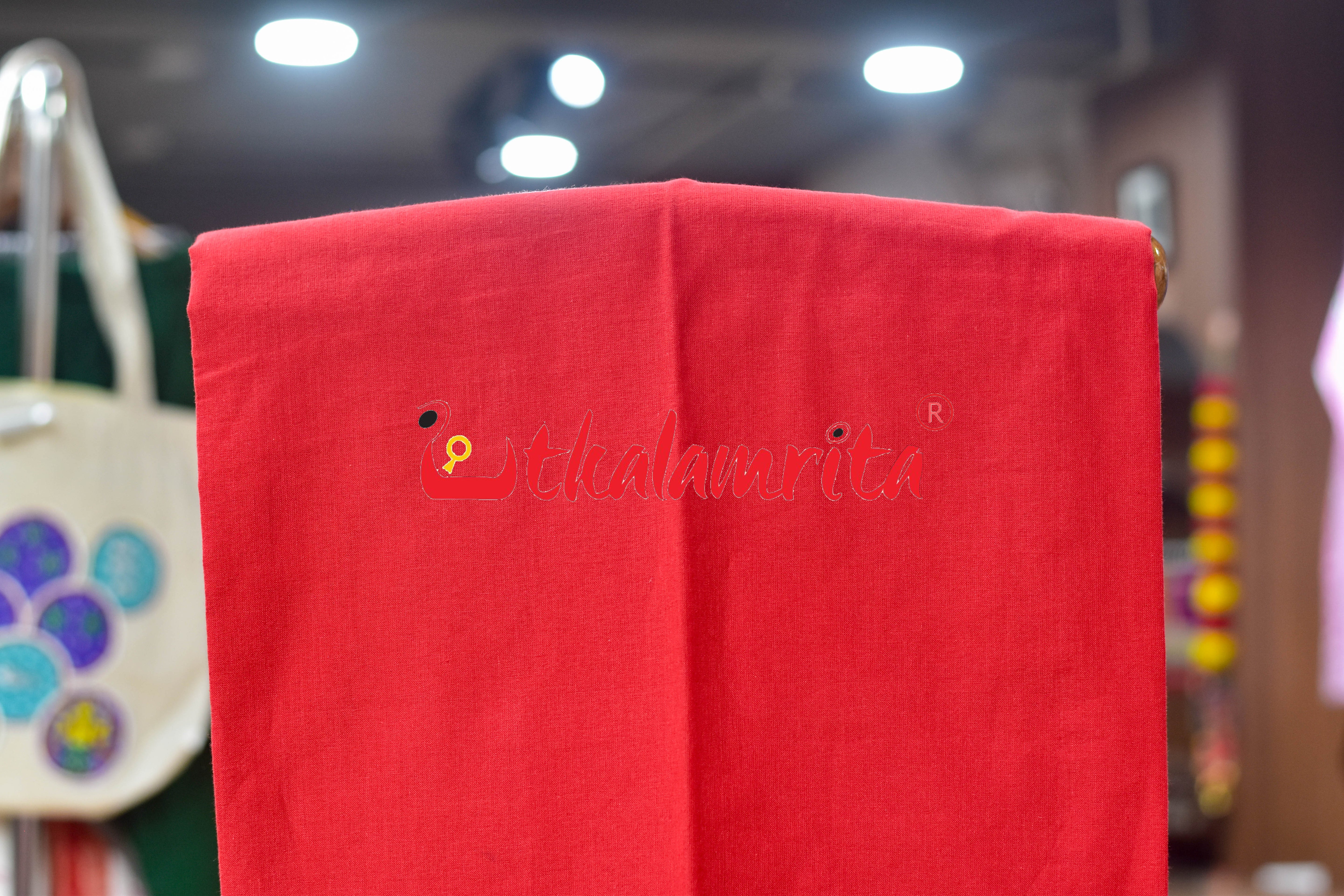 Surf Blue Red S Bandha Cotton Dress Set