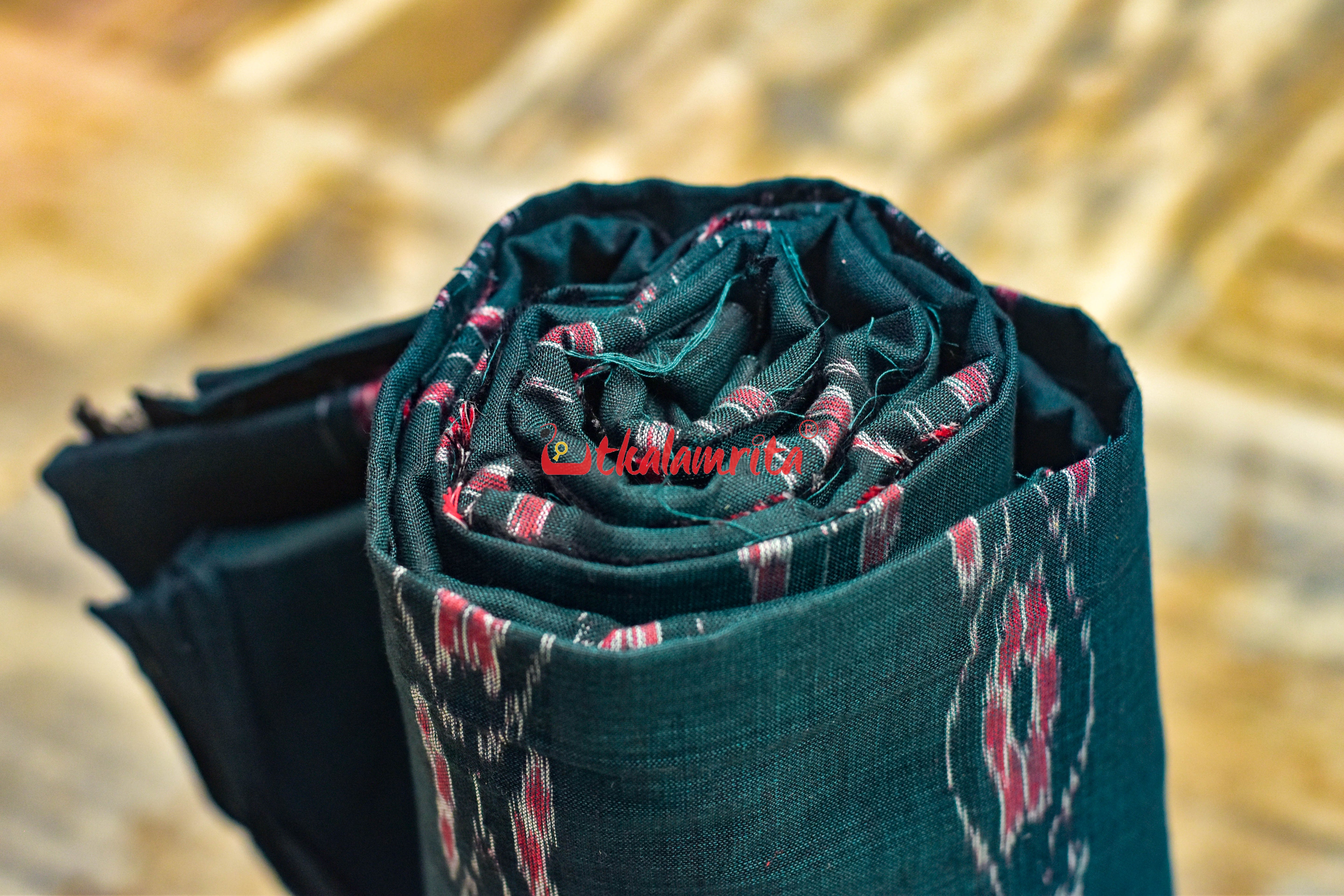 Green Flower Design Cotton (Fabric)