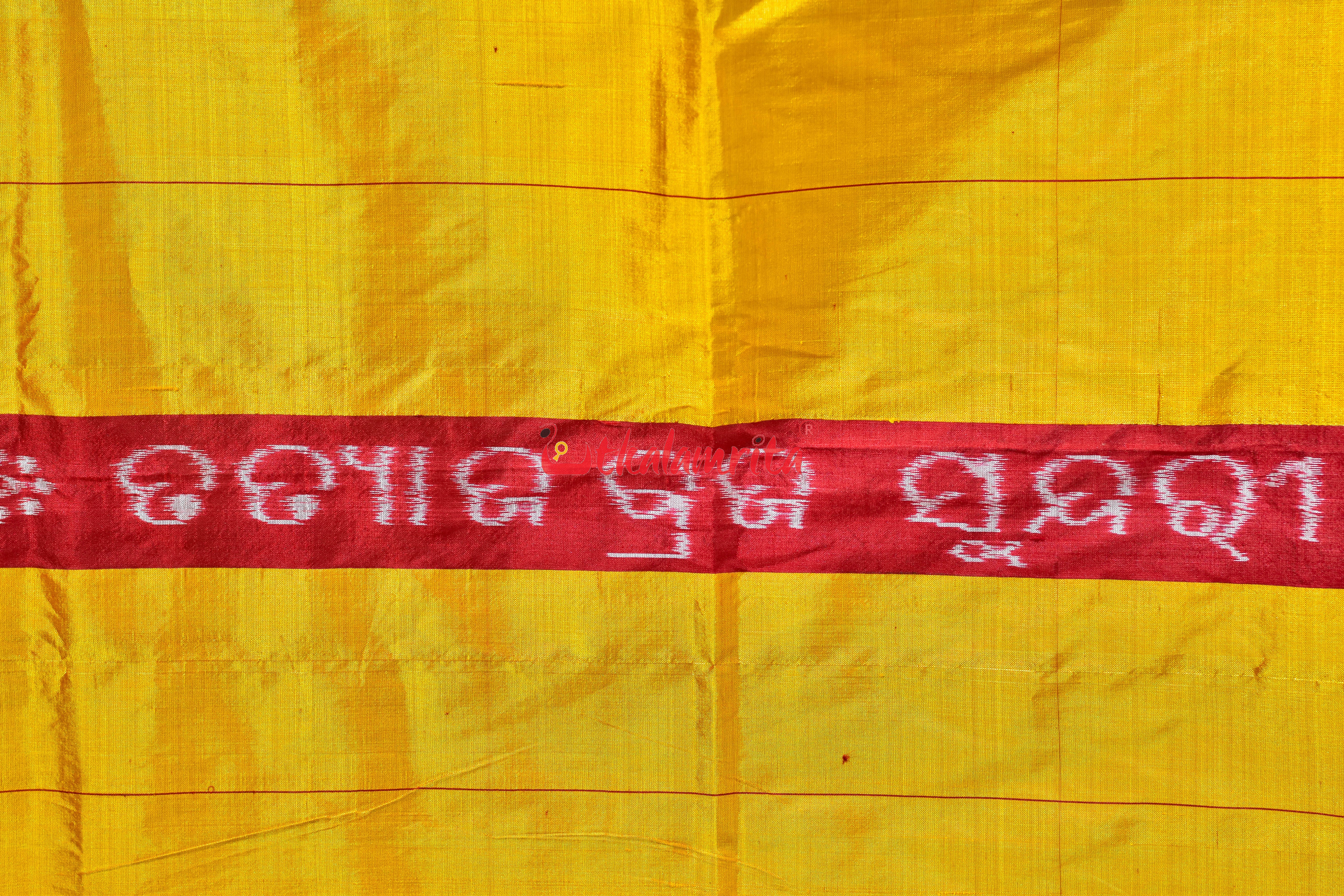 Red Gita Gobinda Bastra (3 Haati)