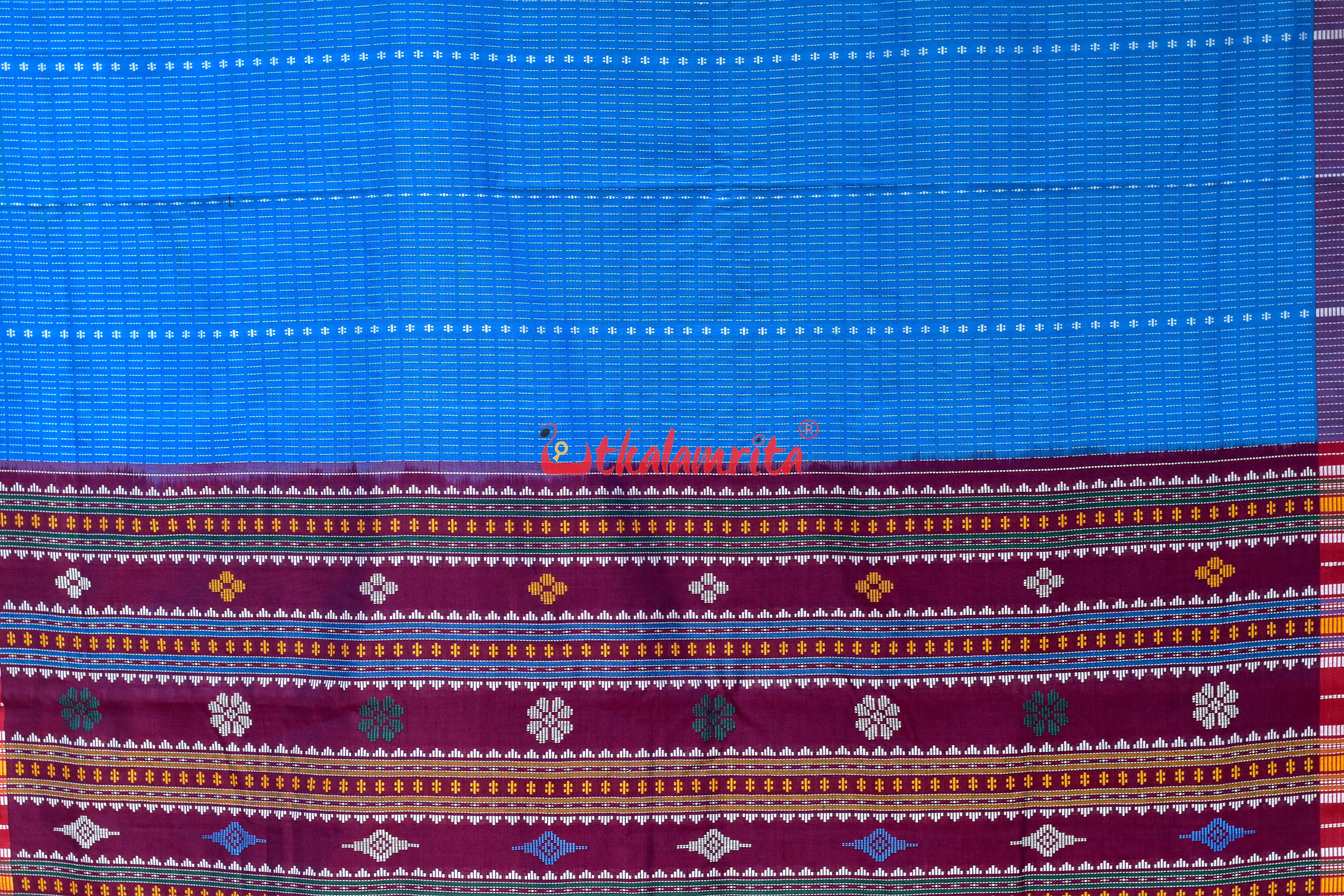 Surf BlueTiger Dhalapathara Cotton Saree