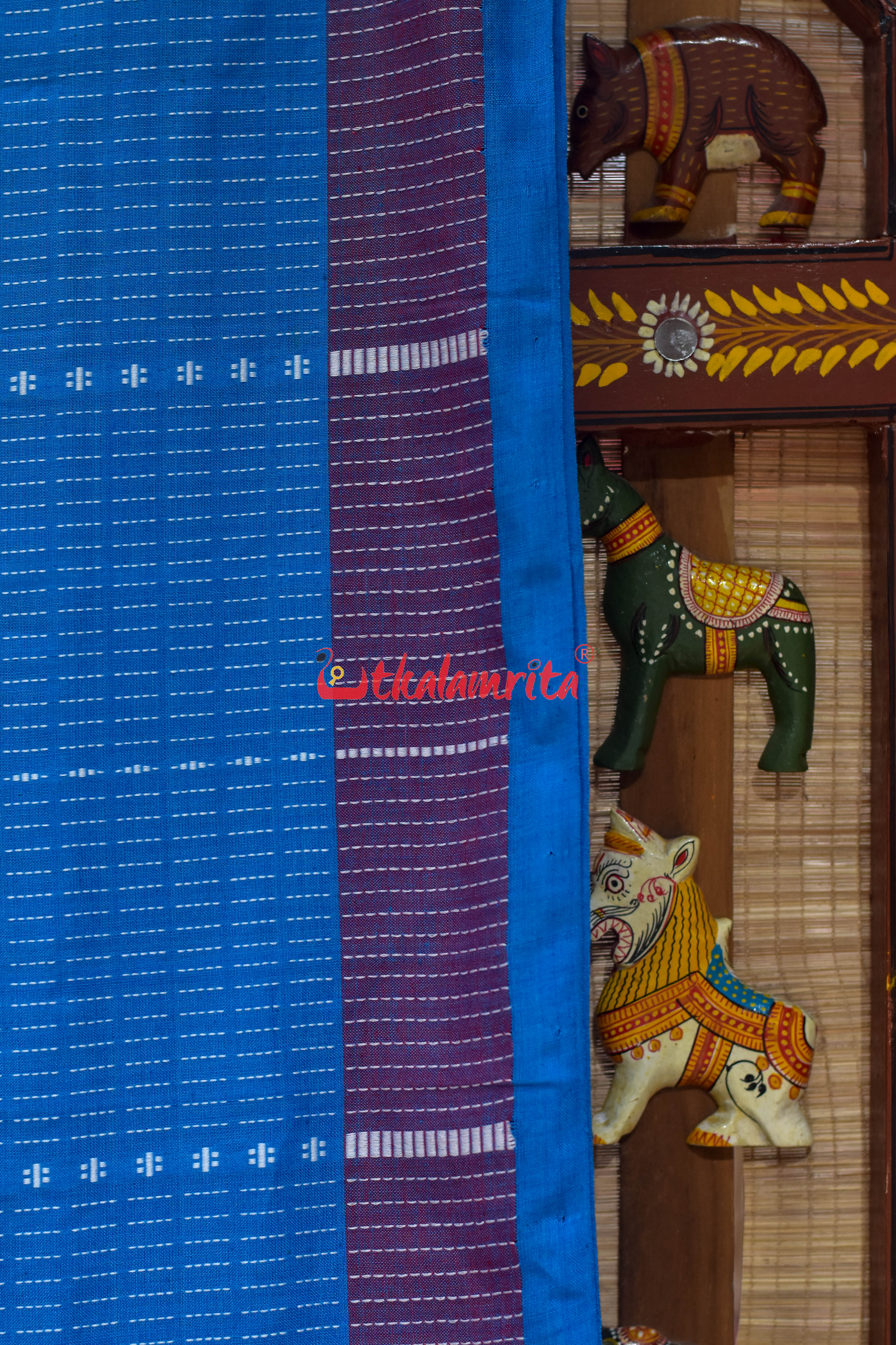 Surf BlueTiger Dhalapathara Cotton Saree