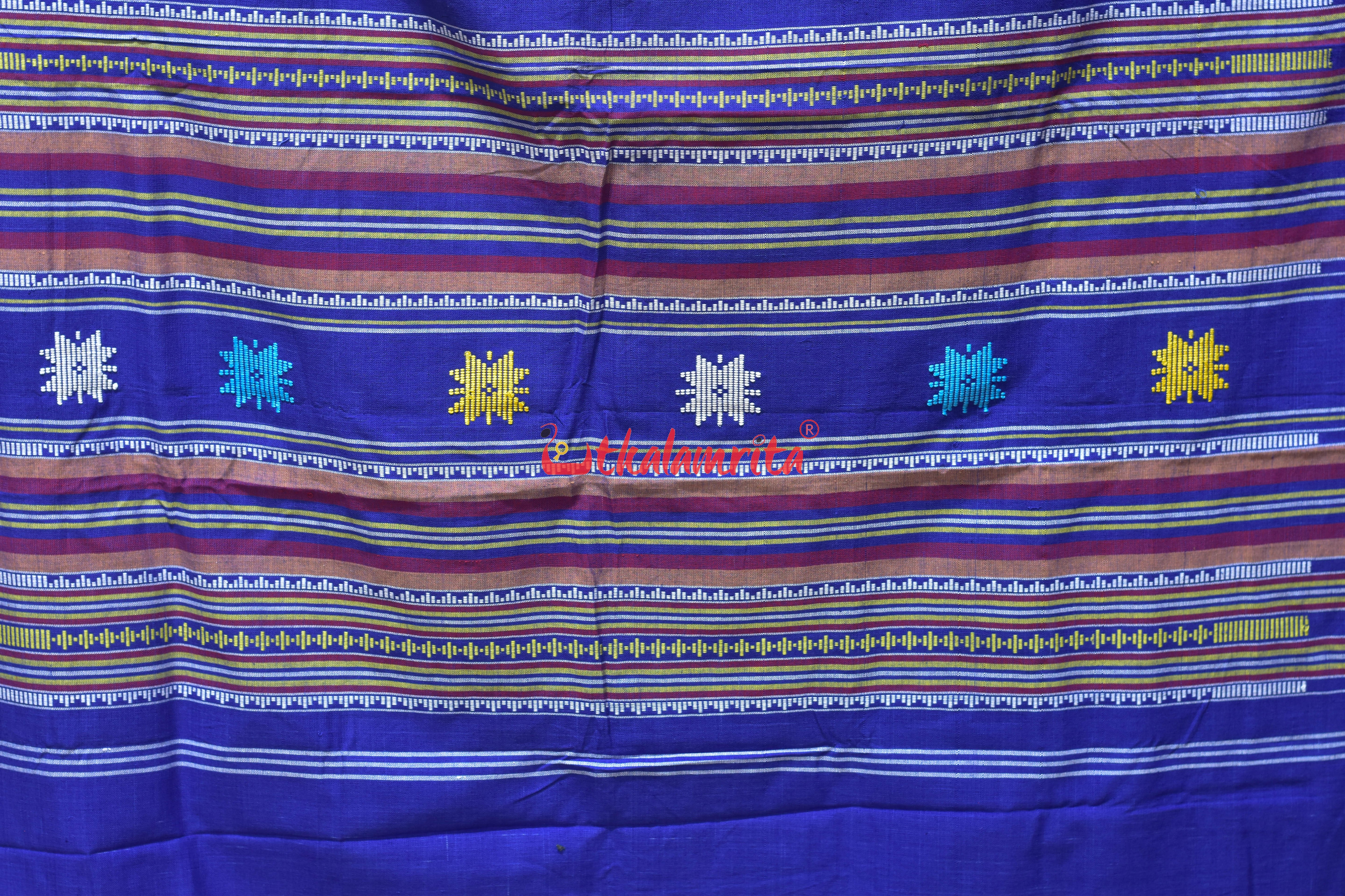 Blue Konark Temple Dhalapathar (Curtain)