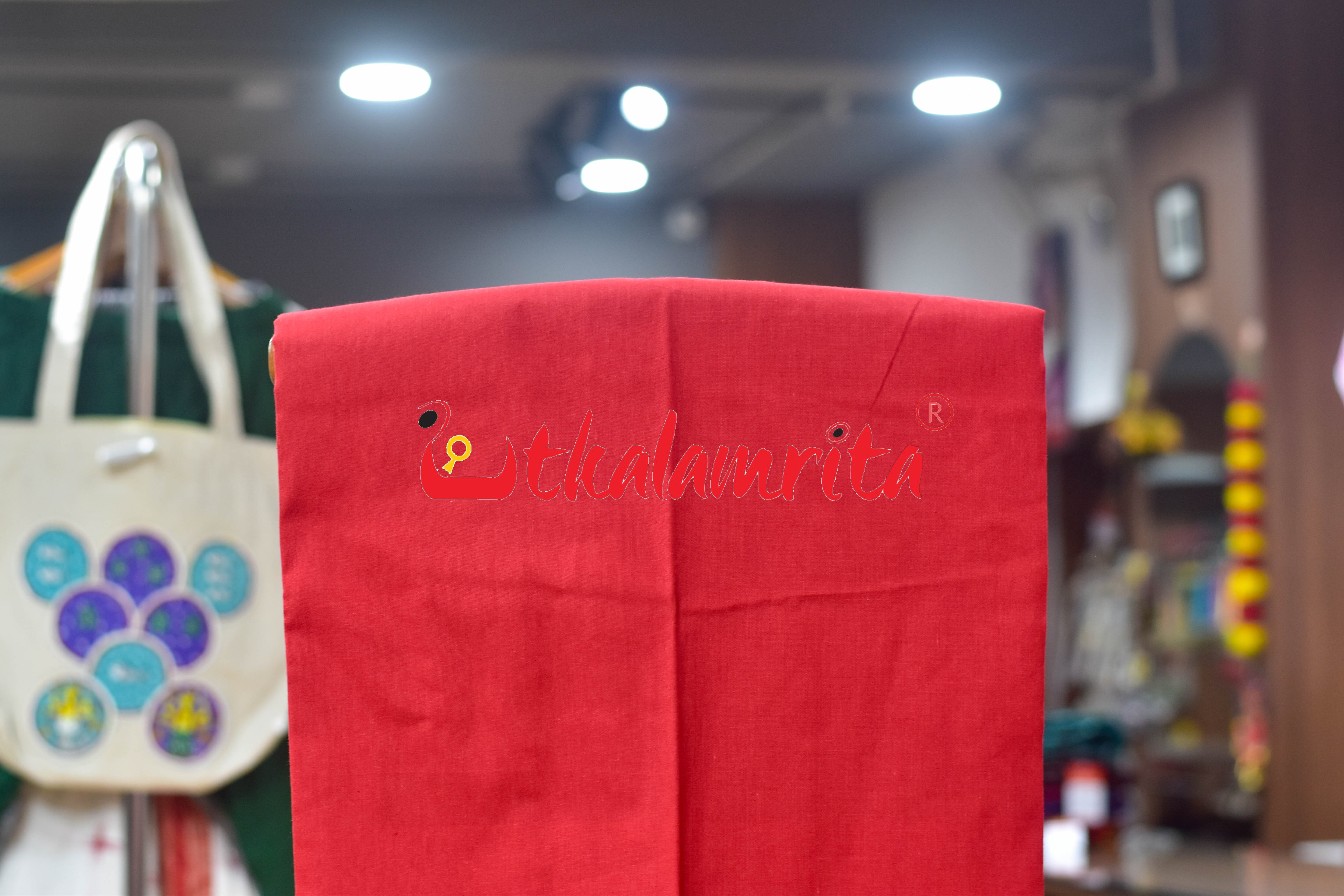 Violet Red Jodi Tribals Cotton Dress Set