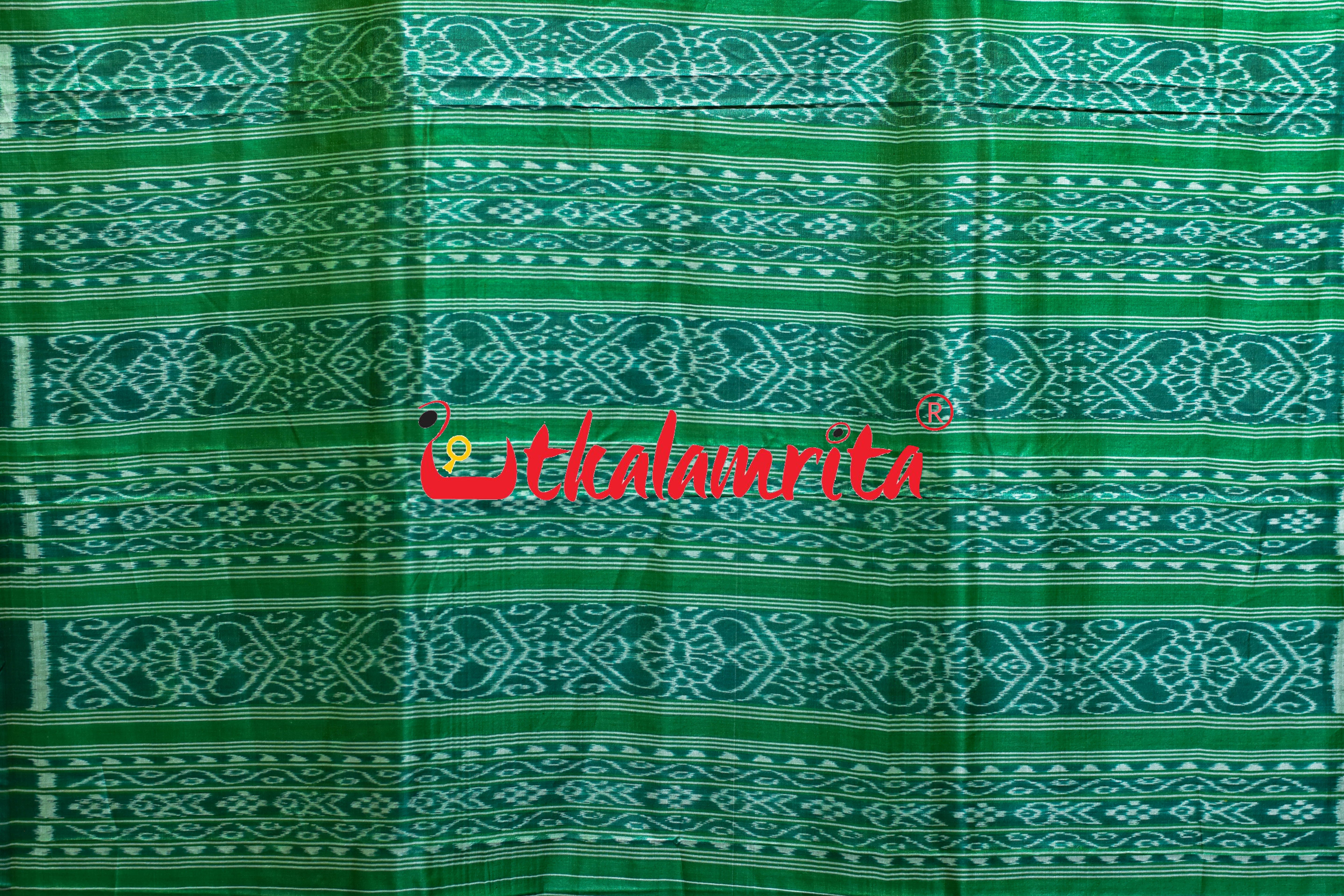 Yellow Green Gopalpur Tussar Silk Saree