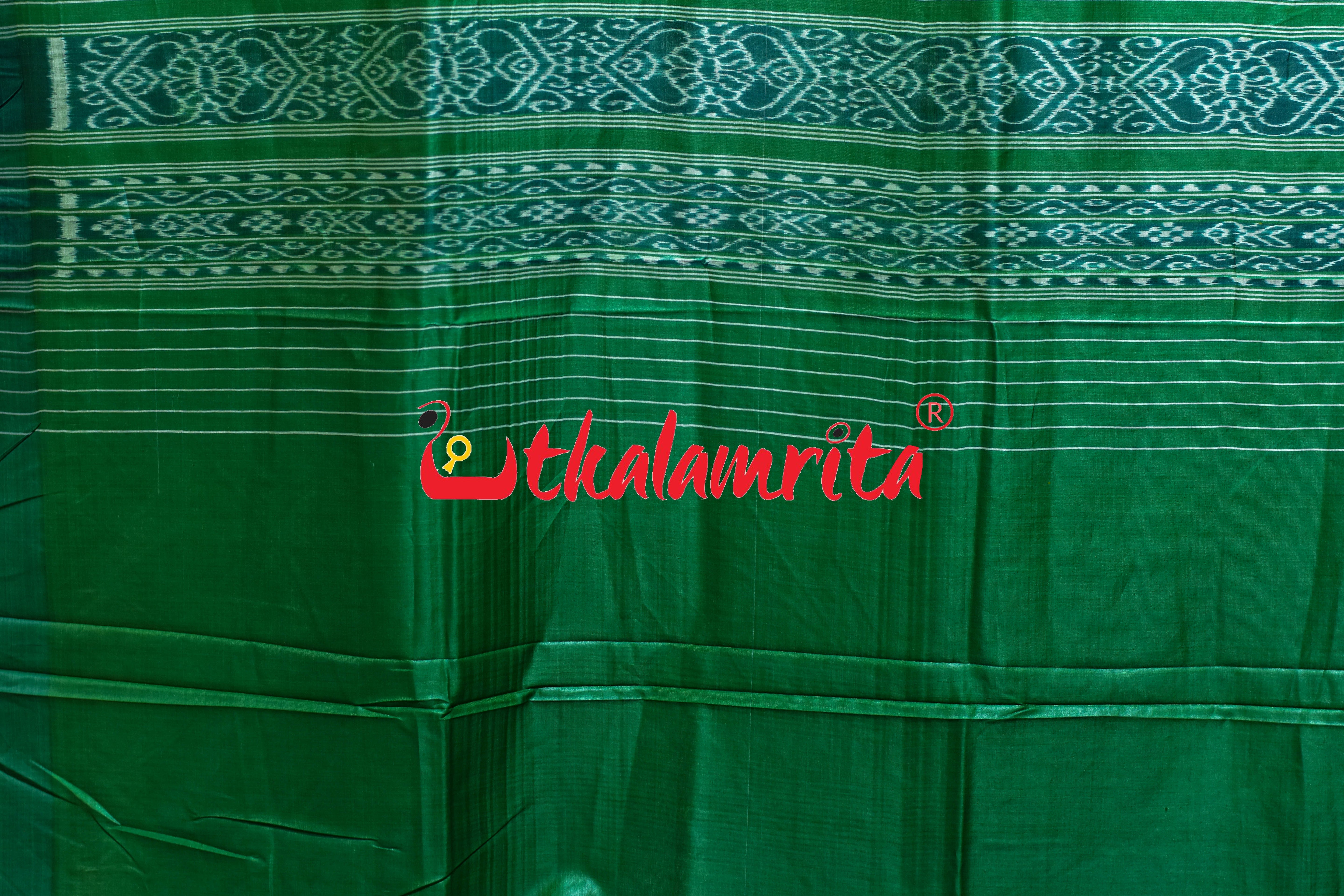 Yellow Green Gopalpur Tussar Silk Saree